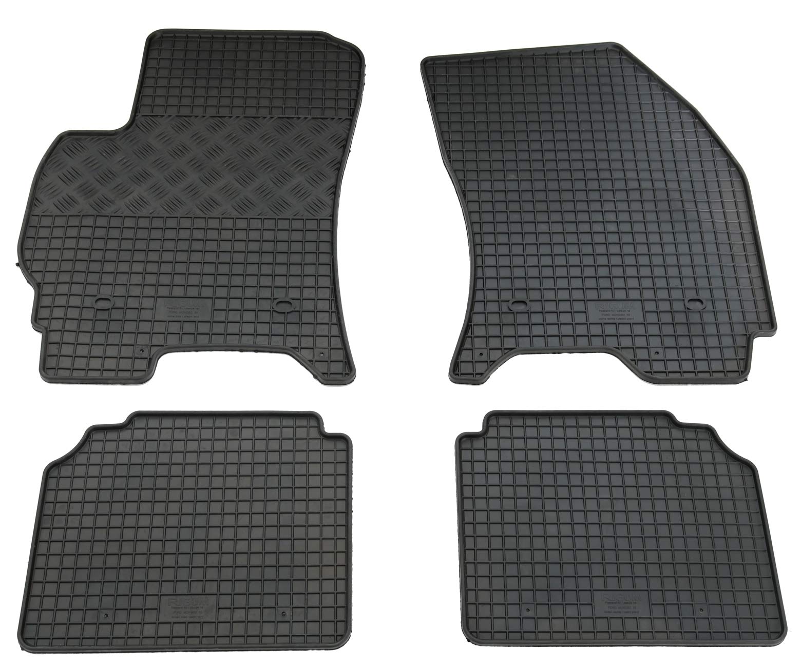 Gummi Fußmatten Set, 4teilig, Gummifußmatten Gummimatten Matten Gummi Fußmatten Set, 4teilig, Gummifußmatten Gummimatten Matten von AD Tuning GmbH & Co. KG