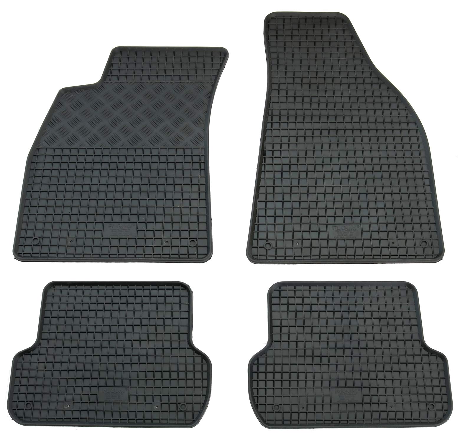 Gummi Fußmatten Set, 4teilig, Gummifußmatten Gummimatten Matten Gummi Fußmatten Set, 4teilig, Gummifußmatten Gummimatten Matten von AD Tuning GmbH & Co. KG