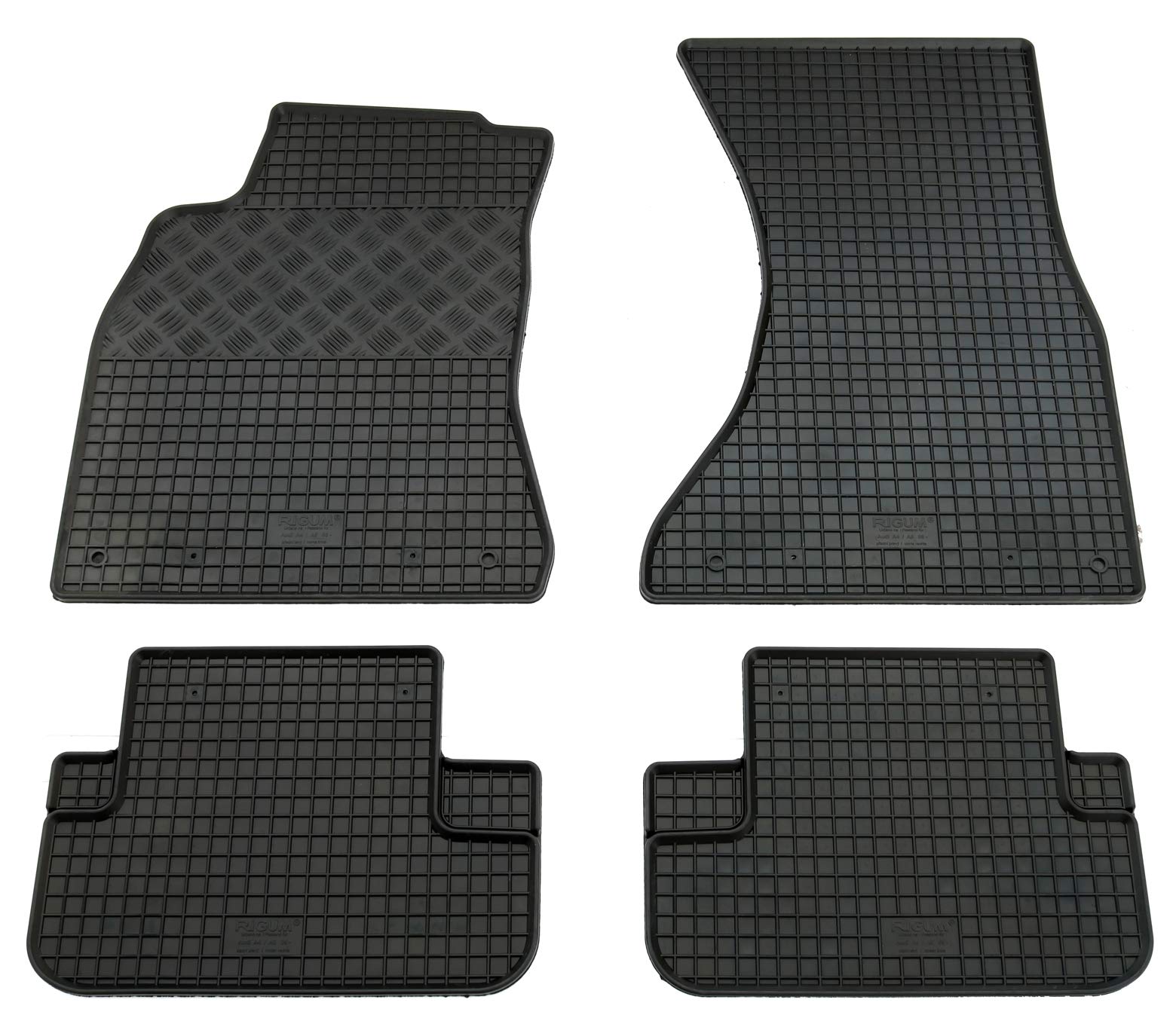 Gummi Fußmatten Set, 4teilig, Gummifußmatten Gummimatten Matten Gummi Fußmatten Set, 4teilig, Gummifußmatten Gummimatten Matten von AD Tuning GmbH & Co. KG