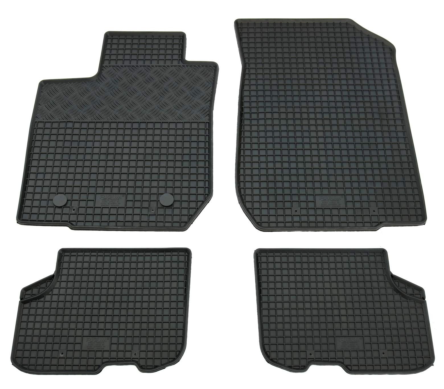 Gummi Fußmatten Set, 4teilig, Gummifußmatten Gummimatten Matten Gummi Fußmatten Set, 4teilig, Gummifußmatten Gummimatten Matten von AD Tuning GmbH & Co. KG