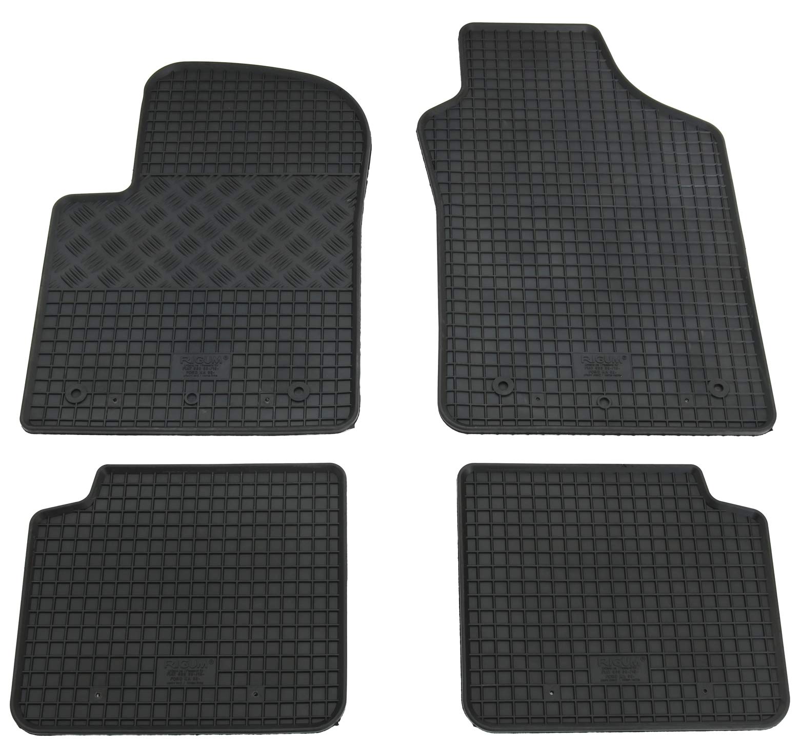 AD Tuning RI900675 Gummifußmatten Set, 4-teilig, Gummi Fußmatten AD Tuning RI900675 Gummifußmatten Set, 4-teilig, Gummi Fußmatten von AD Tuning GmbH & Co. KG