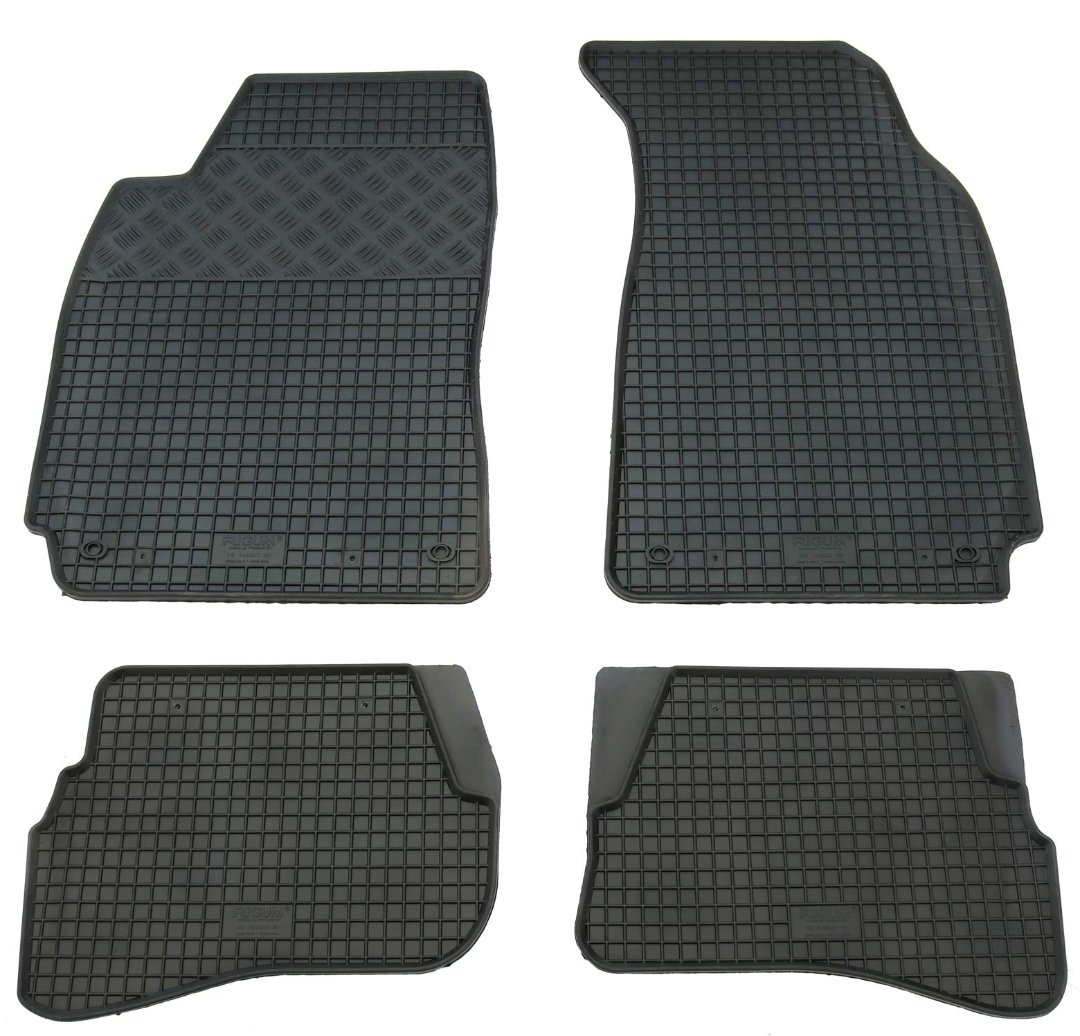 Gummi Fußmatten Set, 4teilig, Gummifußmatten Gummimatten Matten Gummi Fußmatten Set, 4teilig, Gummifußmatten Gummimatten Matten von AD Tuning GmbH & Co. KG