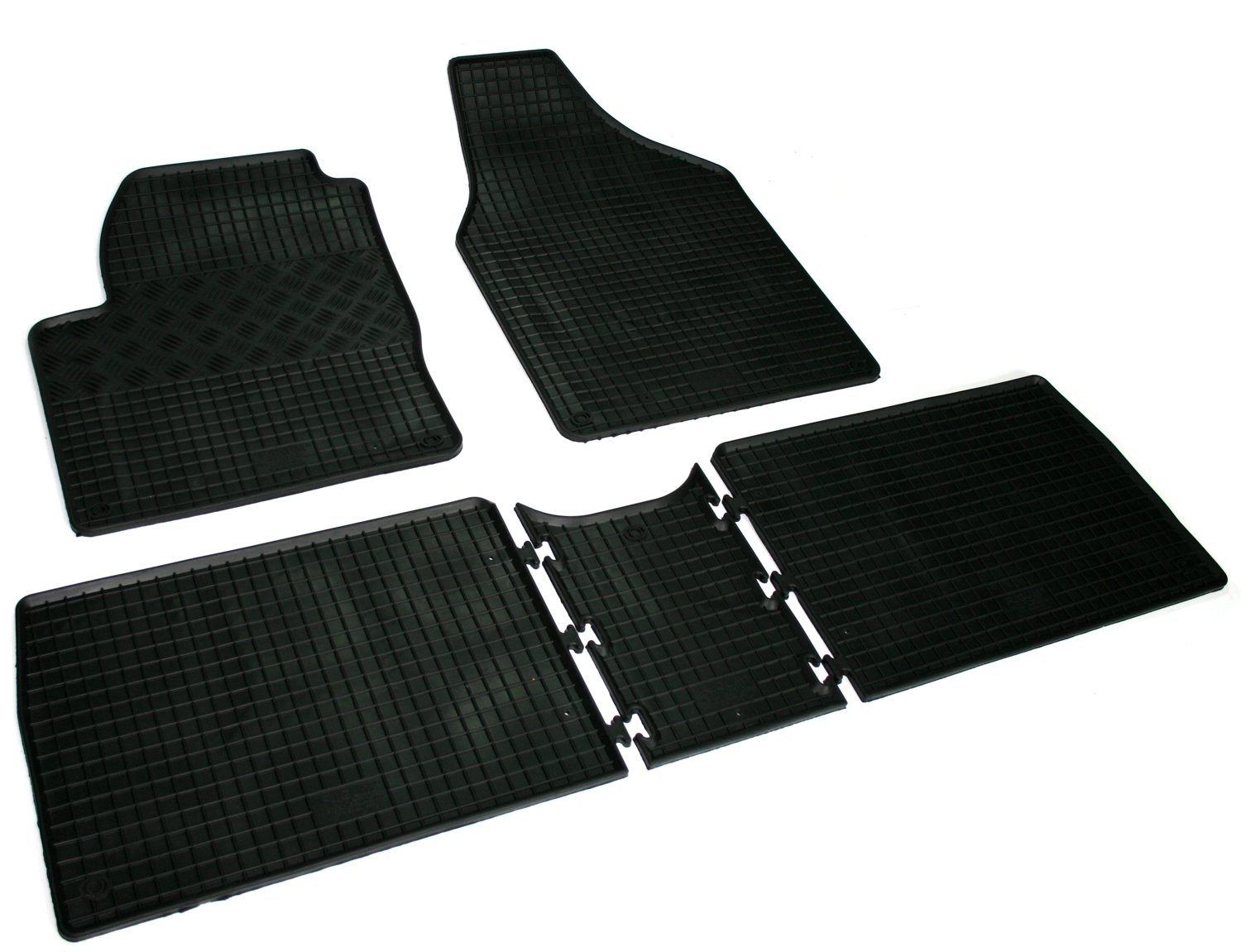 Gummi Fußmatten Set, 4teilig, Gummifußmatten Gummimatten Matten Gummi Fußmatten Set, 4teilig, Gummifußmatten Gummimatten Matten von AD Tuning GmbH & Co. KG