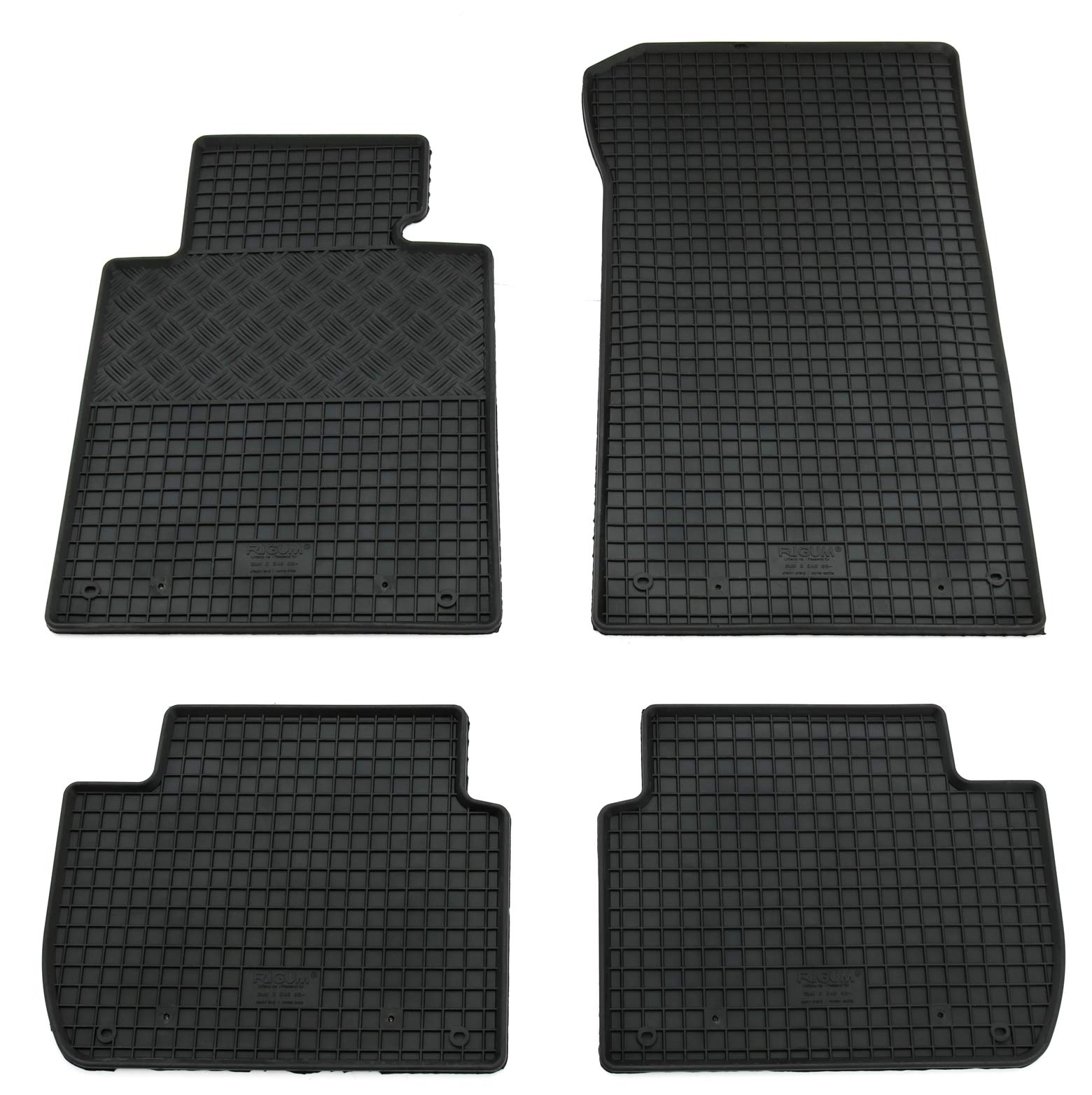 Gummi Fußmatten Set, 4teilig, Gummifußmatten Gummimatten Matten Gummi Fußmatten Set, 4teilig, Gummifußmatten Gummimatten Matten von AD Tuning GmbH & Co. KG