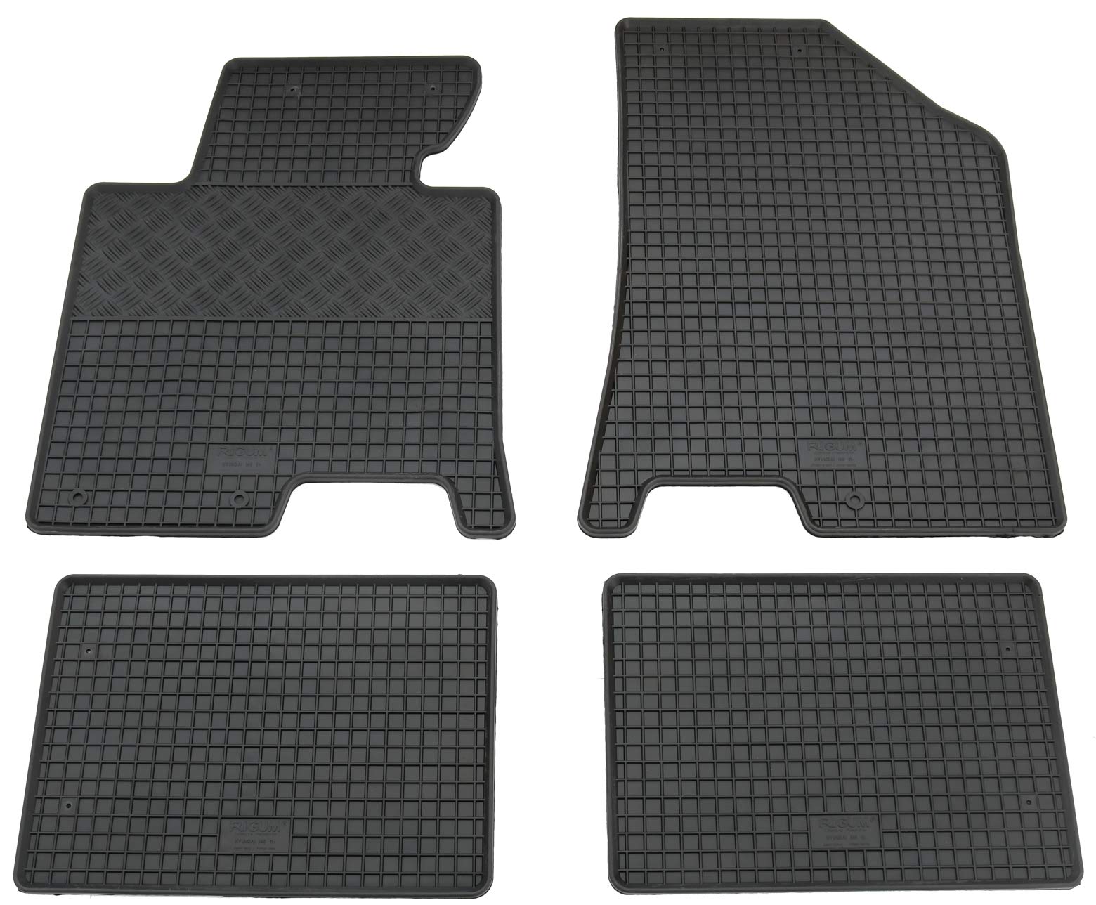 Gummi Fußmatten Set, 4teilig, Gummifußmatten Gummimatten Matten Gummi Fußmatten Set, 4teilig, Gummifußmatten Gummimatten Matten von AD Tuning GmbH & Co. KG