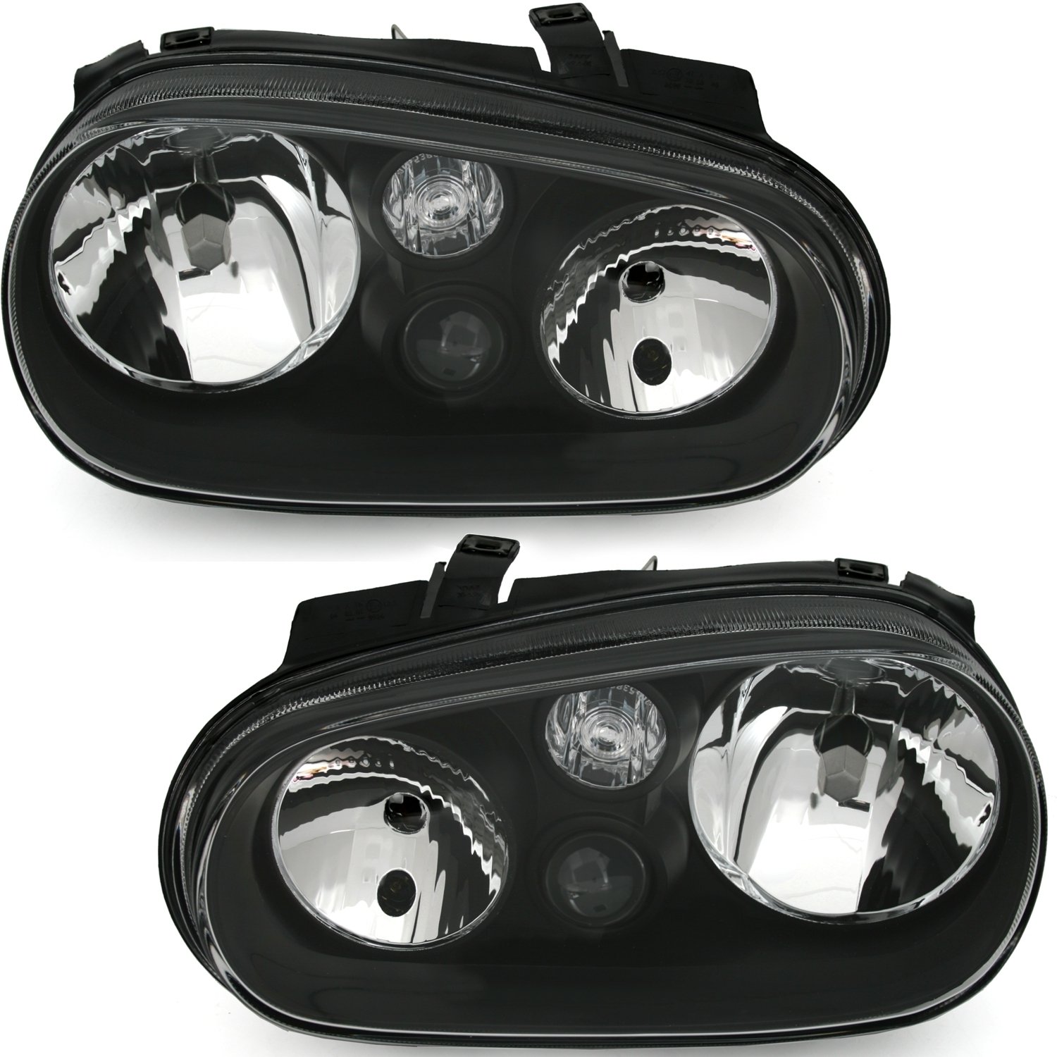TYC Scheinwerfer Set in Schwarz H1 / H3 / H7, für LWR, links + rechts TYC Scheinwerfer Set in Schwarz H1 / H3 / H7, für LWR, links + rechts von AD Tuning GmbH & Co. KG