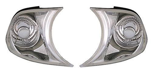 Depo Frontblinker Set in Klarglas Chrom Leuchtmittel Blinker von AD Tuning GmbH & Co. KG