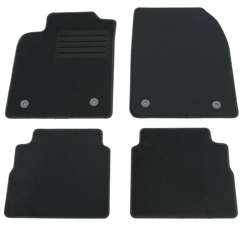 AD Tuning HG10958 Fußmatten Set (4-teilig) Autoteppiche mit 100% Passform von AD Tuning GmbH & Co. KG