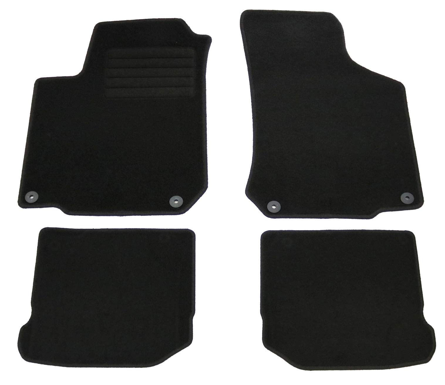 AD Tuning HG3823 Velours Fußmatten Set (4-teilig) Schwarz Passform Autoteppiche AD Tuning HG3823 Velours Fußmatten Set (4-teilig) Schwarz Passform Autoteppiche von AD Tuning GmbH & Co. KG