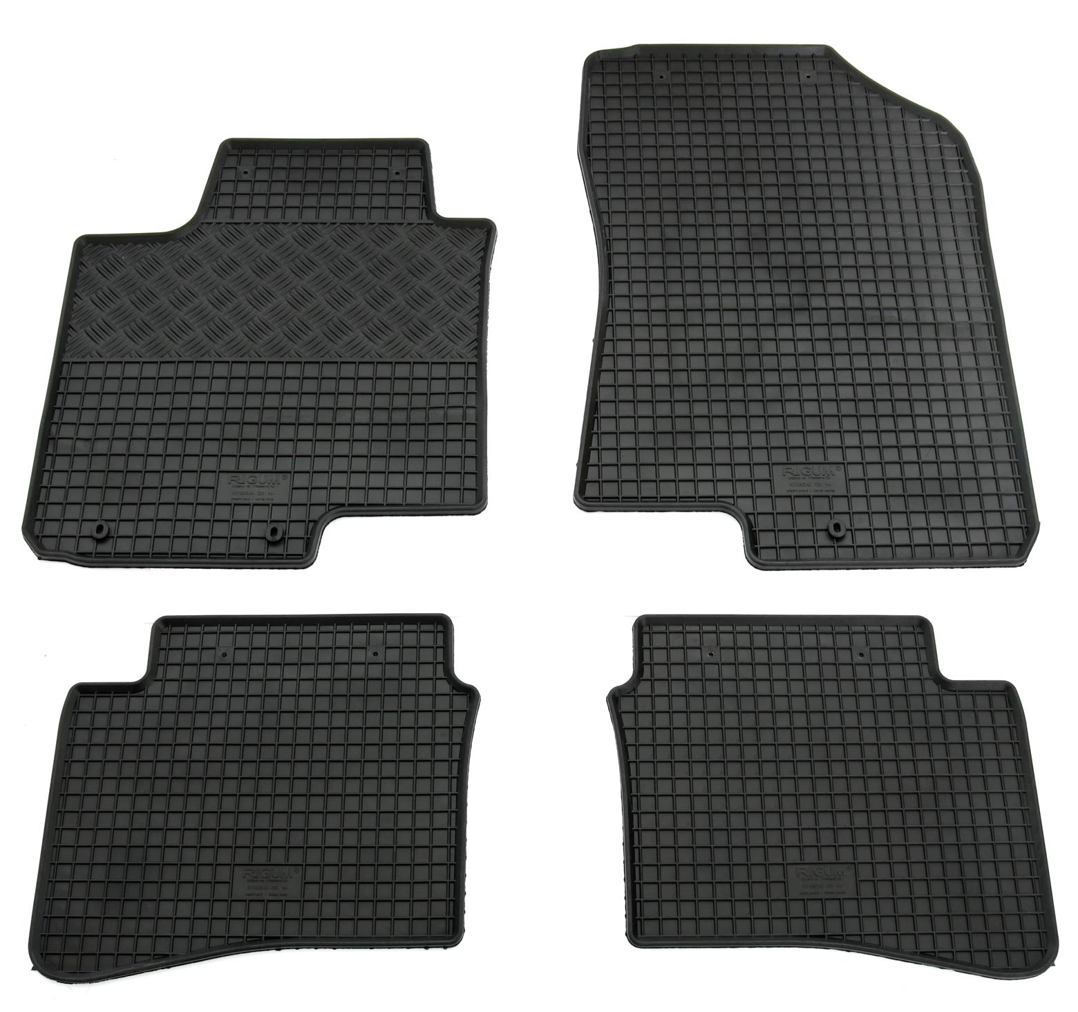 Gummi Fußmatten Set, 4teilig, Gummifußmatten Gummimatten Matten Gummi Fußmatten Set, 4teilig, Gummifußmatten Gummimatten Matten von AD Tuning GmbH & Co. KG