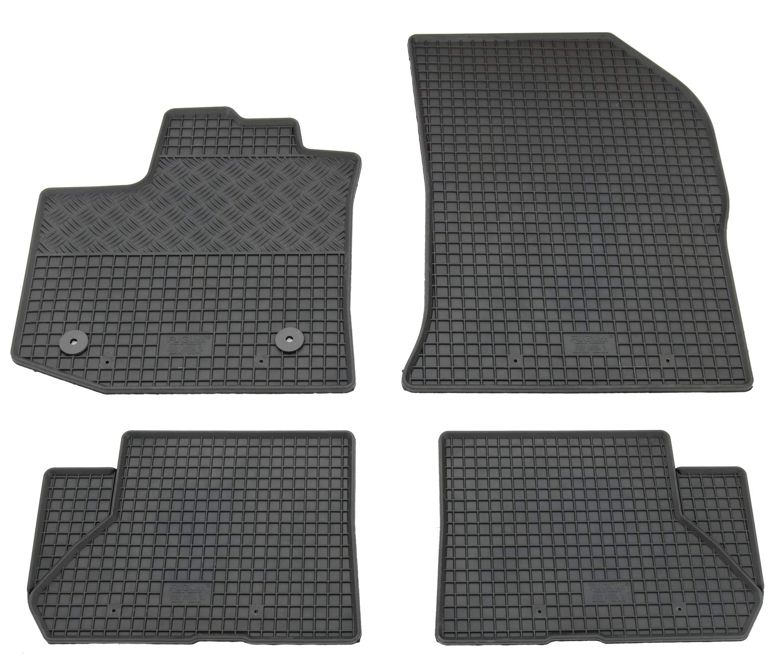 Gummi Fußmatten Set, 4teilig, Gummifußmatten Gummimatten Matten Gummi Fußmatten Set, 4teilig, Gummifußmatten Gummimatten Matten von AD Tuning GmbH & Co. KG
