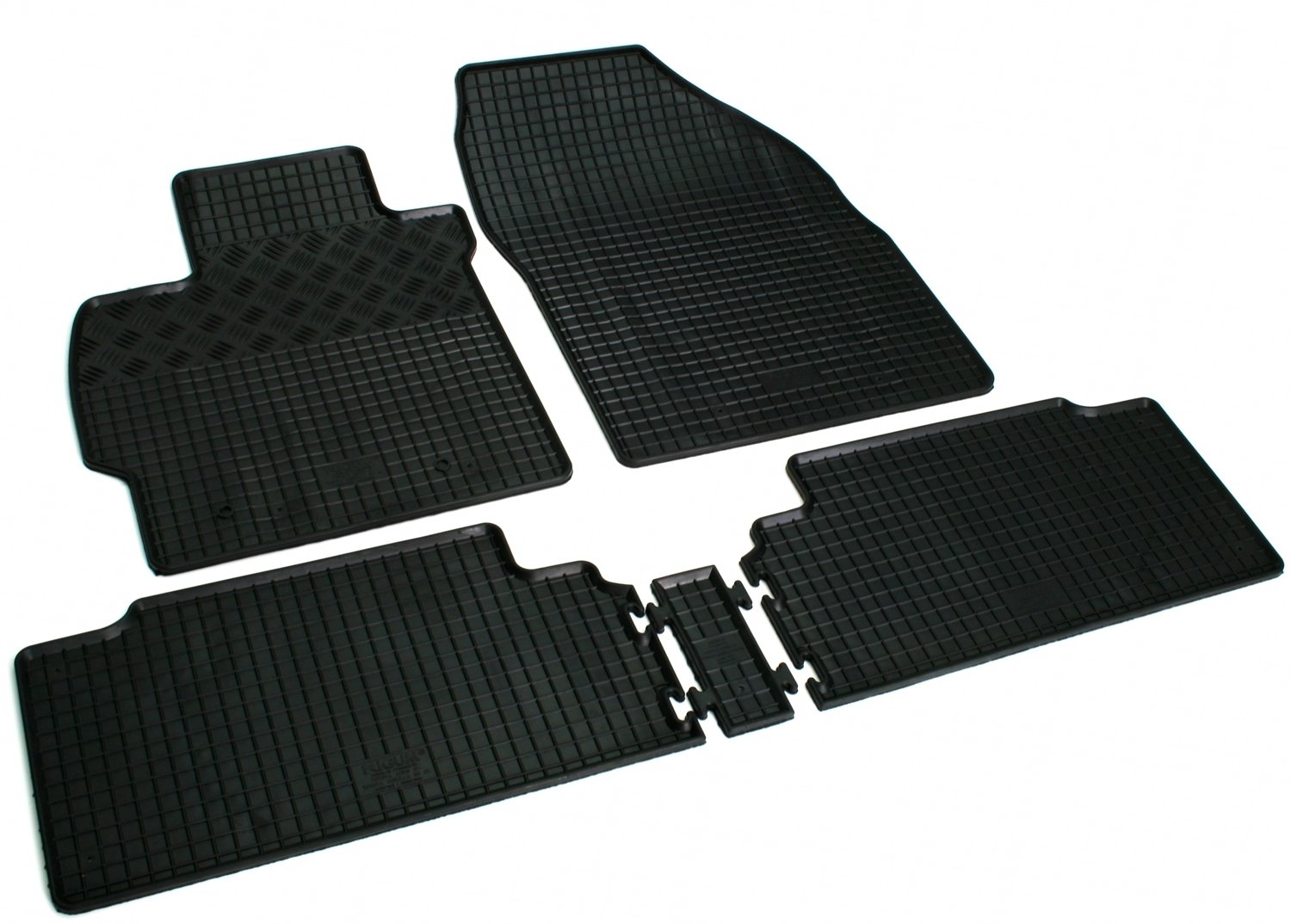 Gummi Fußmatten Set, 4teilig, Gummifußmatten Gummimatten Matten Gummi Fußmatten Set, 4teilig, Gummifußmatten Gummimatten Matten von AD Tuning GmbH & Co. KG