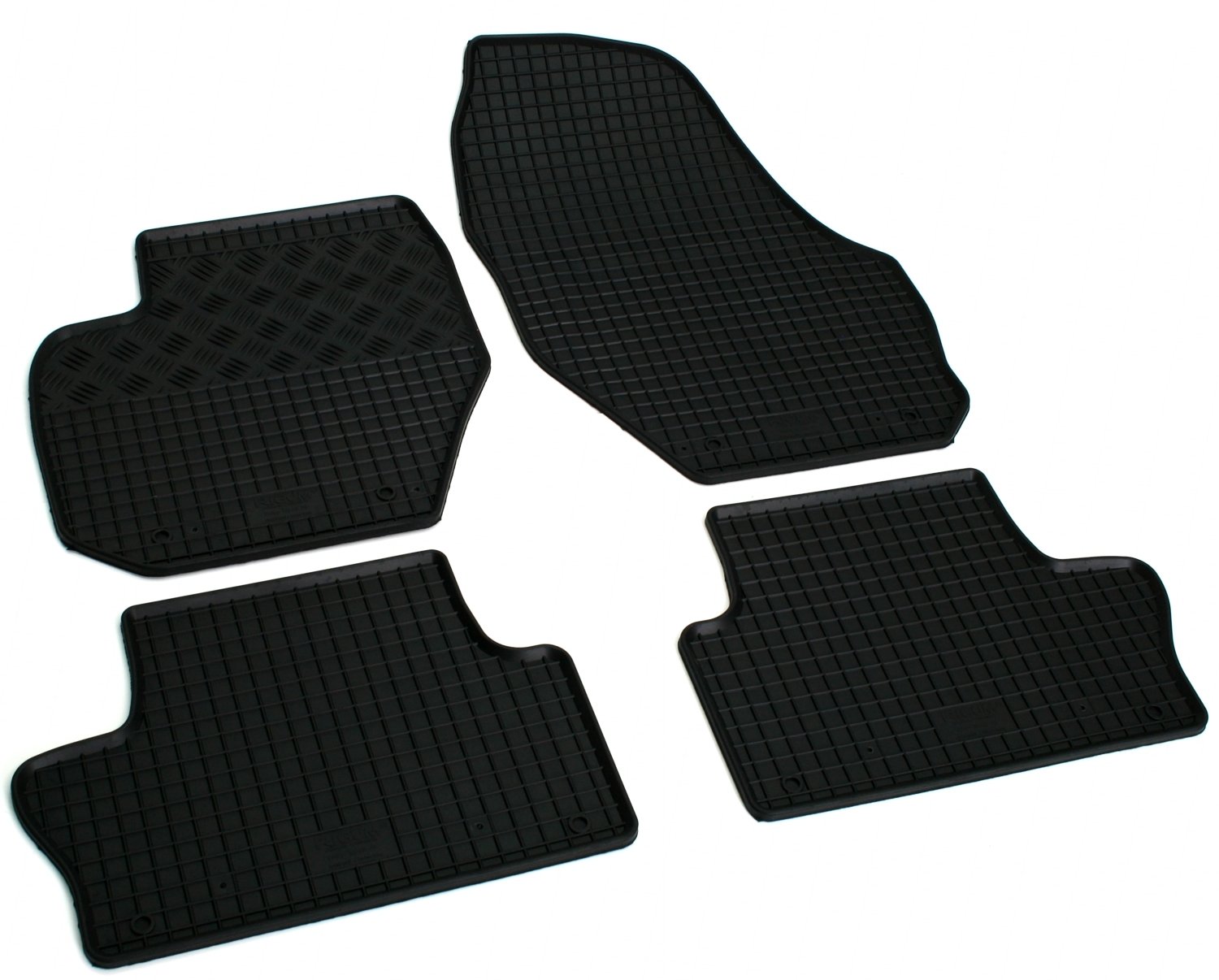 Gummi Fußmatten Set, 4teilig, Gummifußmatten Gummimatten Matten Gummi Fußmatten Set, 4teilig, Gummifußmatten Gummimatten Matten von AD Tuning GmbH & Co. KG