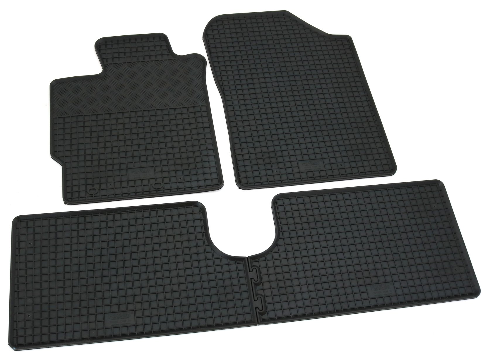 Gummi Fußmatten Set, 4teilig, Gummifußmatten Gummimatten Matten Gummi Fußmatten Set, 4teilig, Gummifußmatten Gummimatten Matten von AD Tuning GmbH & Co. KG