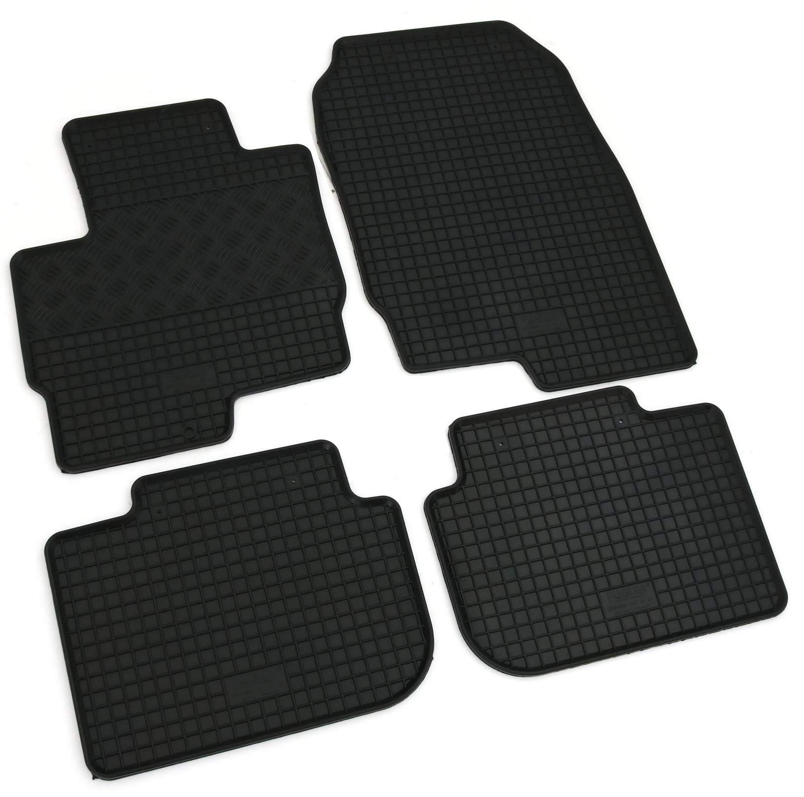 Gummi Fußmatten Set, 4teilig, Gummifußmatten Gummimatten Matten Gummi Fußmatten Set, 4teilig, Gummifußmatten Gummimatten Matten von AD Tuning GmbH & Co. KG