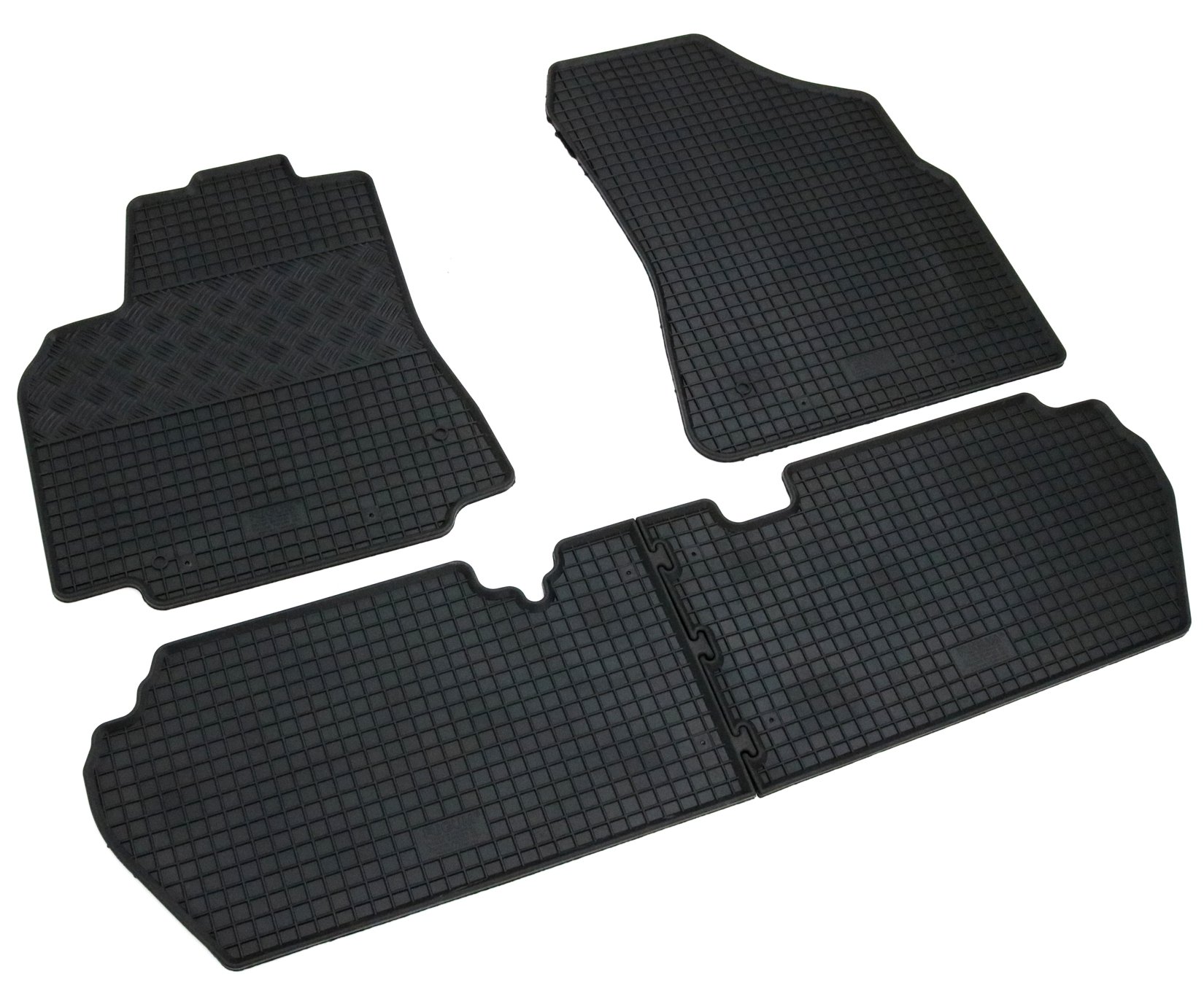 AD Tuning Gummi Fussmatten Set, 4teilig, Gummifussmatten Gummimatten Matten AD Tuning Gummi Fussmatten Set, 4teilig, Gummifussmatten Gummimatten Matten von AD Tuning