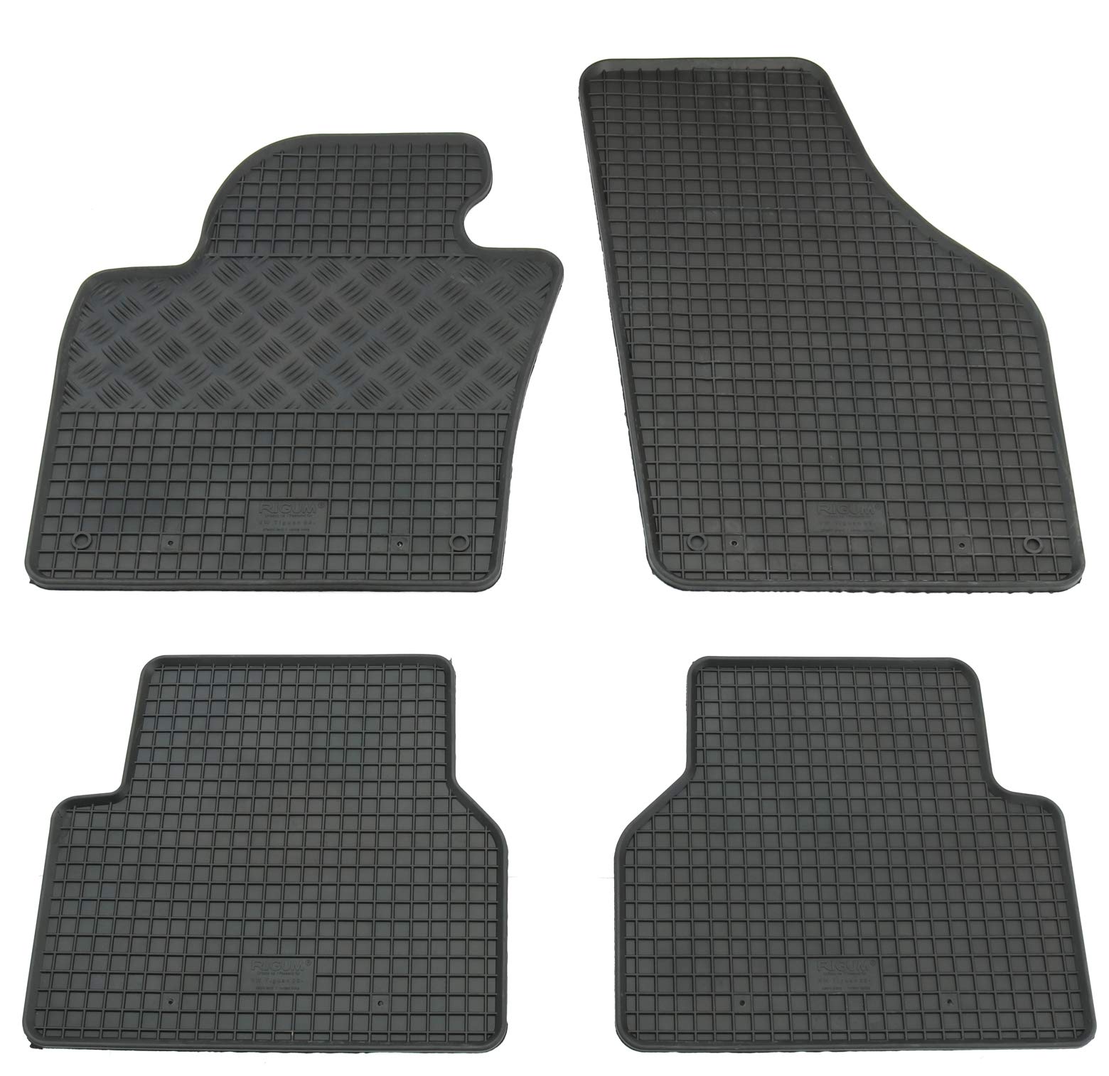 Gummi Fußmatten Set, 4teilig, Gummifußmatten Gummimatten Matten Gummi Fußmatten Set, 4teilig, Gummifußmatten Gummimatten Matten von AD Tuning GmbH & Co. KG