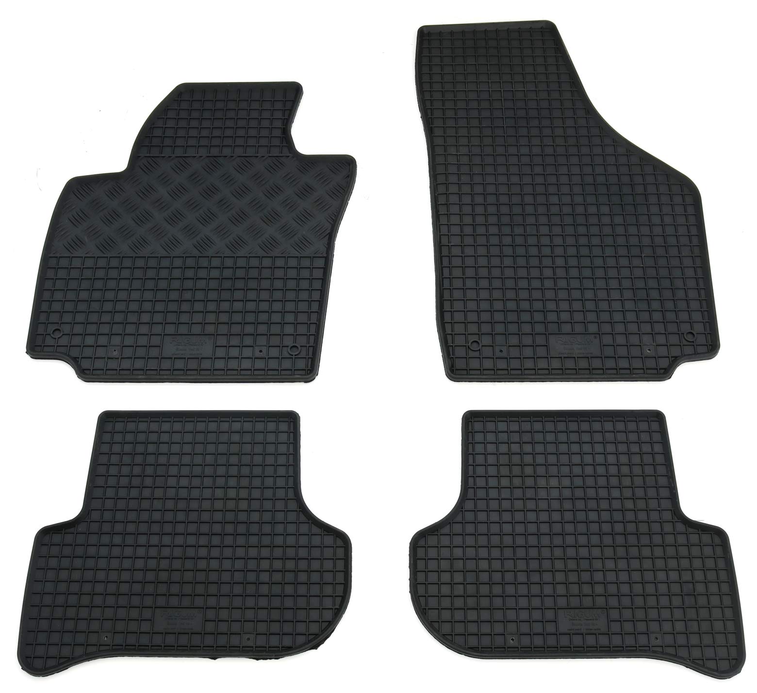 Gummi Fußmatten Set, 4teilig, Gummifußmatten Gummimatten Matten Gummi Fußmatten Set, 4teilig, Gummifußmatten Gummimatten Matten von AD Tuning GmbH & Co. KG