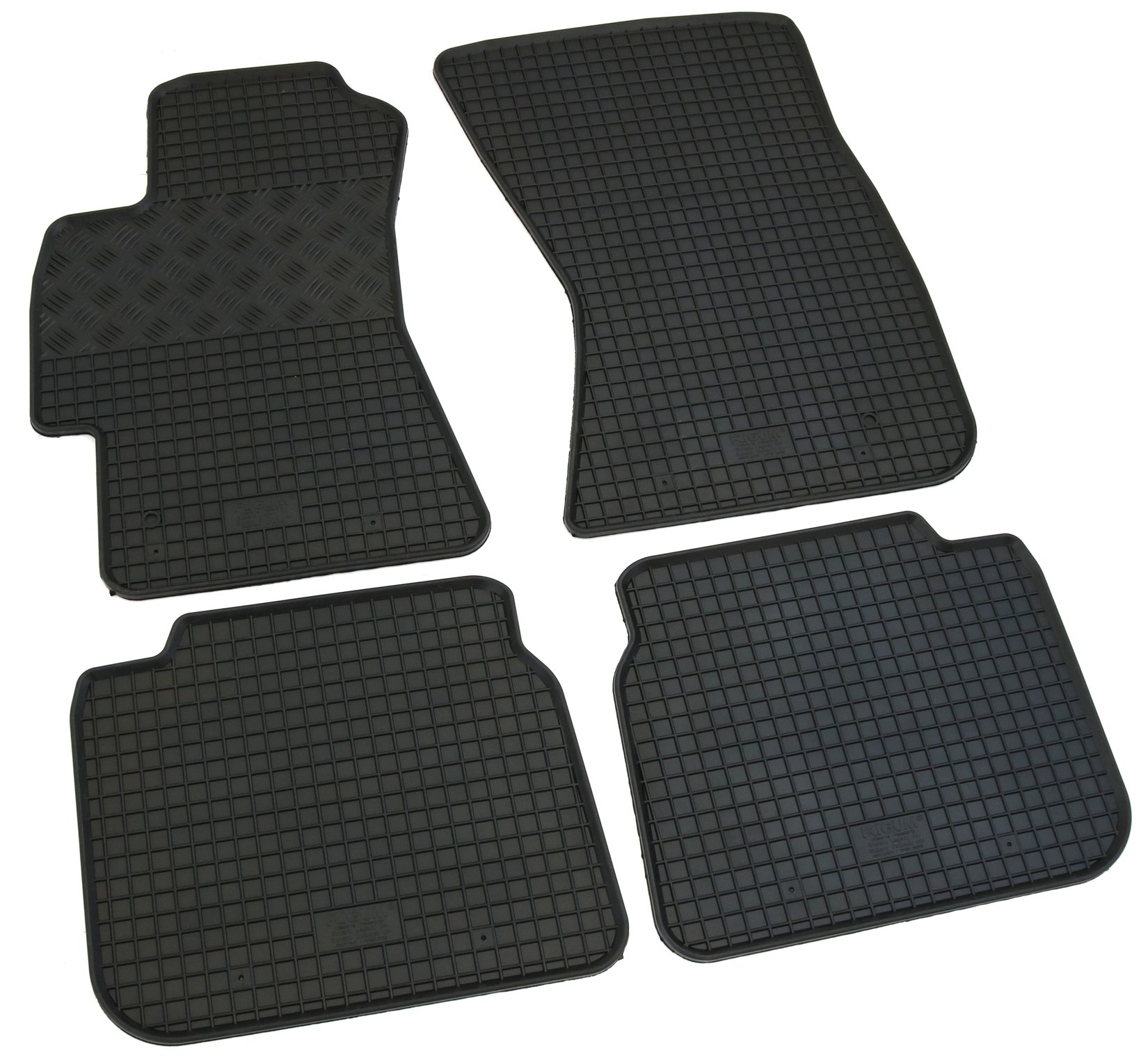 AD Tuning GmbH & Co. KG Gummi Fussmatten Set, 4teilig, Gummifussmatten Gummimatten Matten AD Tuning GmbH & Co. KG Gummi Fussmatten Set, 4teilig, Gummifussmatten Gummimatten Matten von AD Tuning GmbH & Co. KG