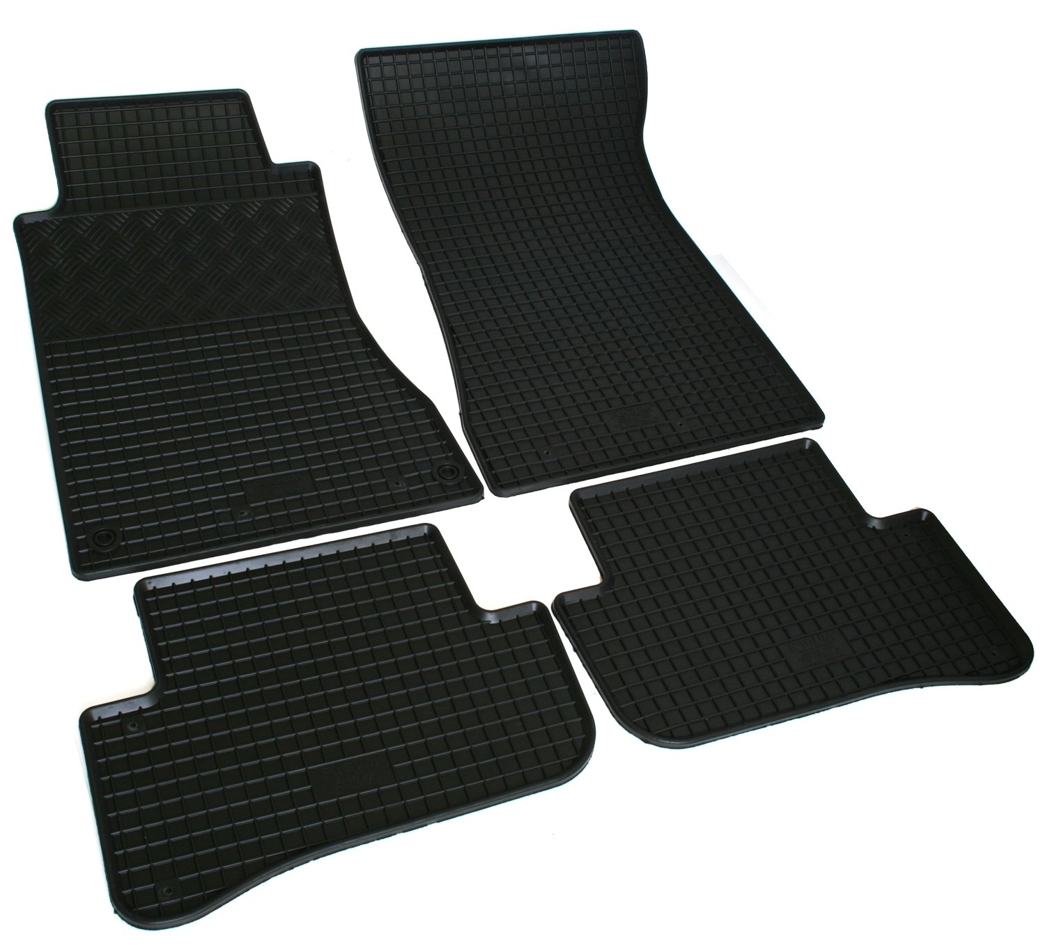 AD Tuning GmbH & Co. KG Gummi Fußmatten Set, 4teilig, Gummifußmatten Gummimatten Matten AD Tuning GmbH & Co. KG Gummi Fußmatten Set, 4teilig, Gummifußmatten Gummimatten Matten von AD Tuning GmbH & Co. KG
