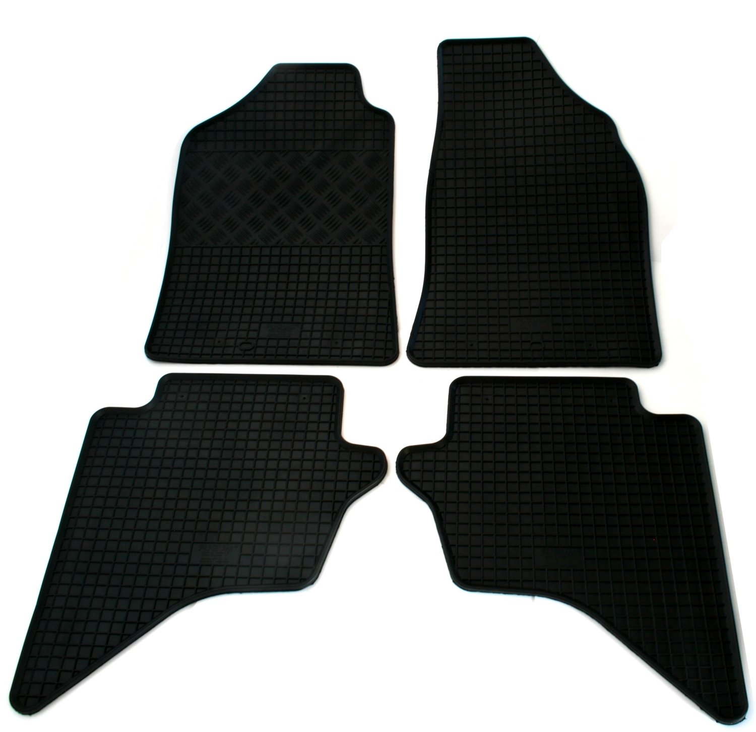Gummi Fußmatten Set, 4teilig, Gummifußmatten Gummimatten Matten Gummi Fußmatten Set, 4teilig, Gummifußmatten Gummimatten Matten von AD Tuning GmbH & Co. KG