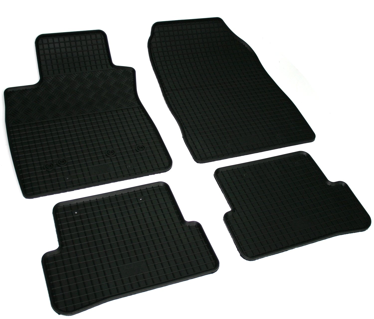 Gummi Fußmatten Set, 4teilig, Gummifußmatten Gummimatten Matten Gummi Fußmatten Set, 4teilig, Gummifußmatten Gummimatten Matten von AD Tuning GmbH & Co. KG