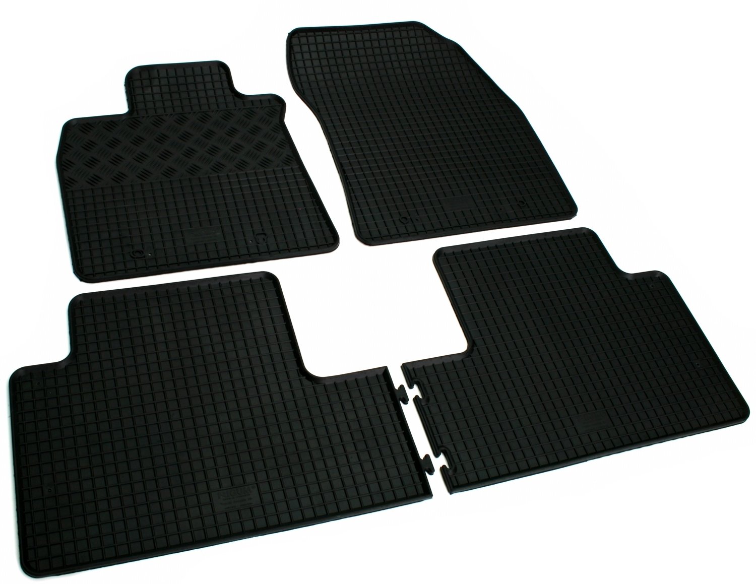 Gummi Fußmatten Set, 4teilig, Gummifußmatten Gummimatten Matten Gummi Fußmatten Set, 4teilig, Gummifußmatten Gummimatten Matten von AD Tuning GmbH & Co. KG