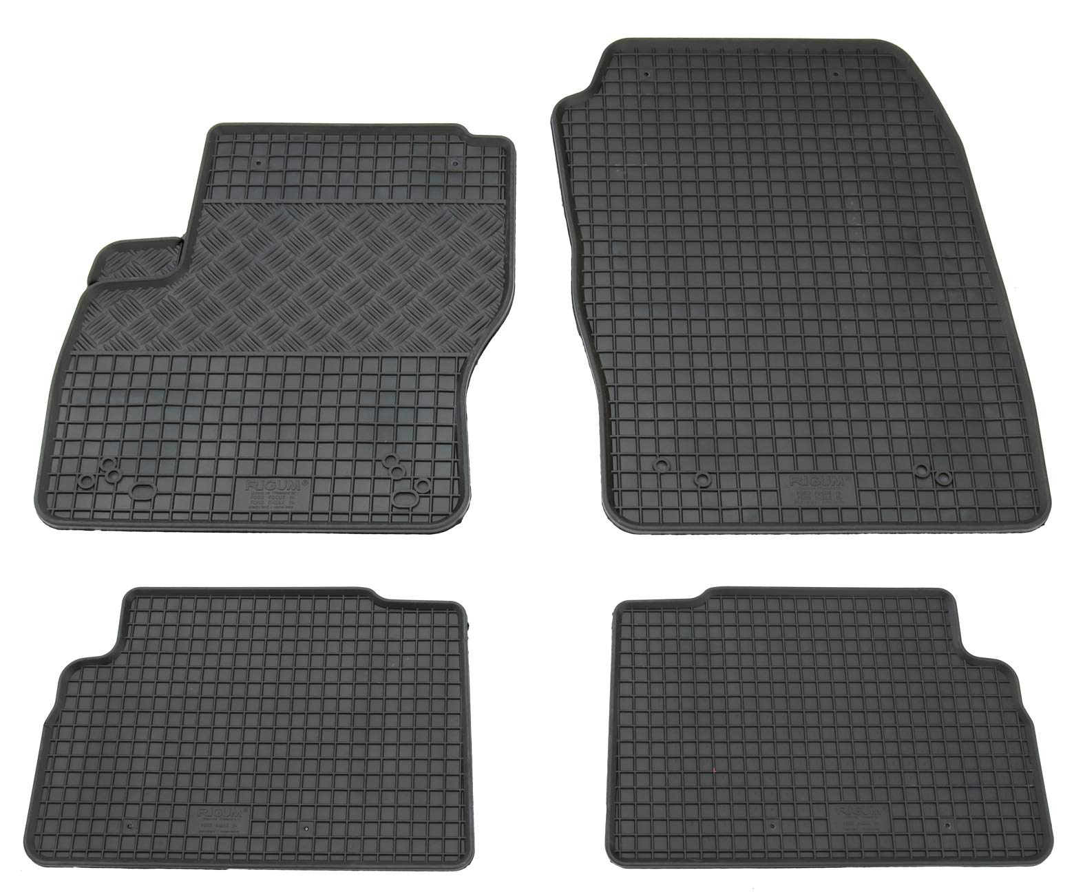 Gummi Fußmatten Set, 4teilig, Gummifußmatten Gummimatten Matten Gummi Fußmatten Set, 4teilig, Gummifußmatten Gummimatten Matten von AD Tuning GmbH & Co. KG
