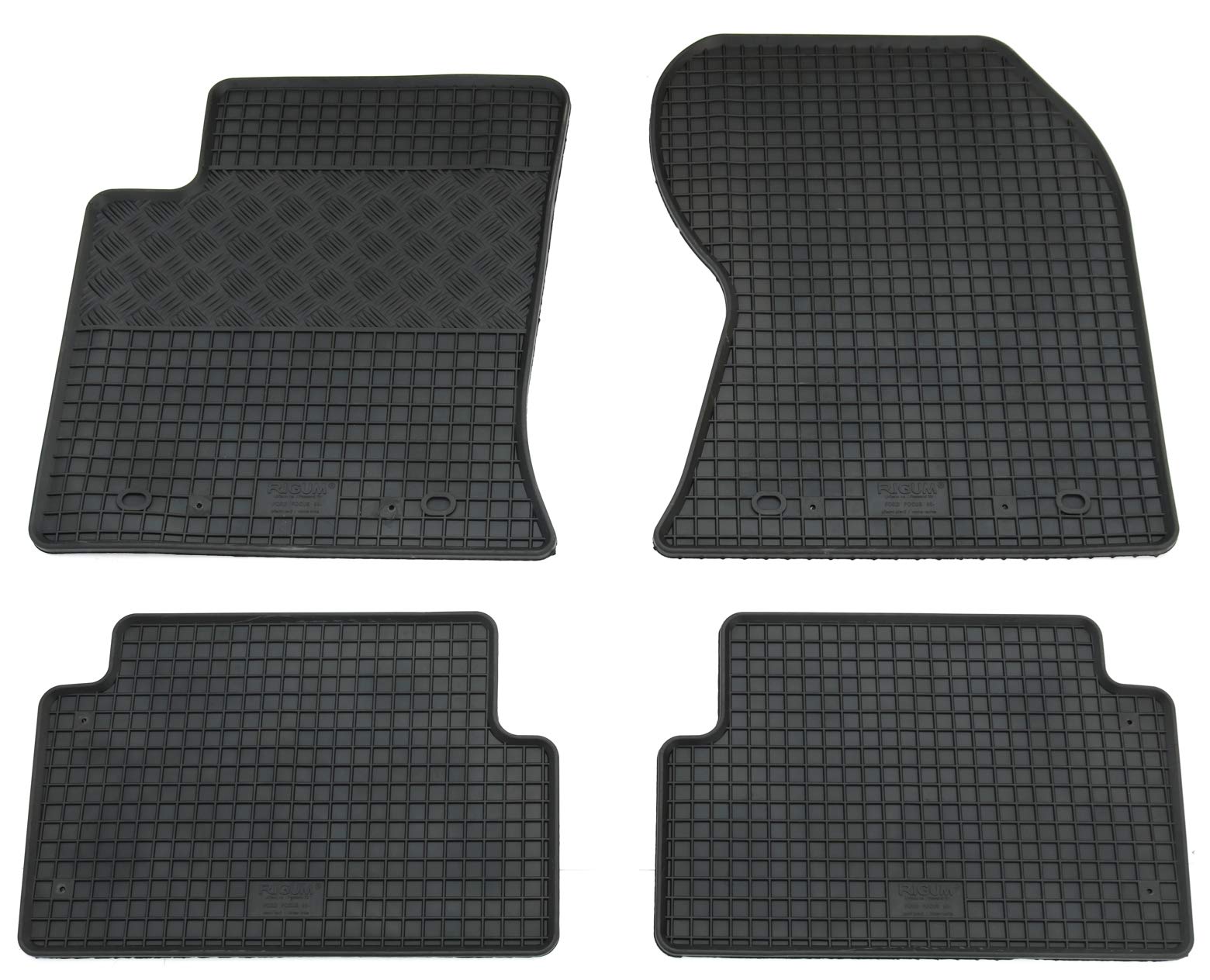 Gummi Fußmatten Set, 4teilig, Gummifußmatten Gummimatten Matten Gummi Fußmatten Set, 4teilig, Gummifußmatten Gummimatten Matten von AD Tuning GmbH & Co. KG