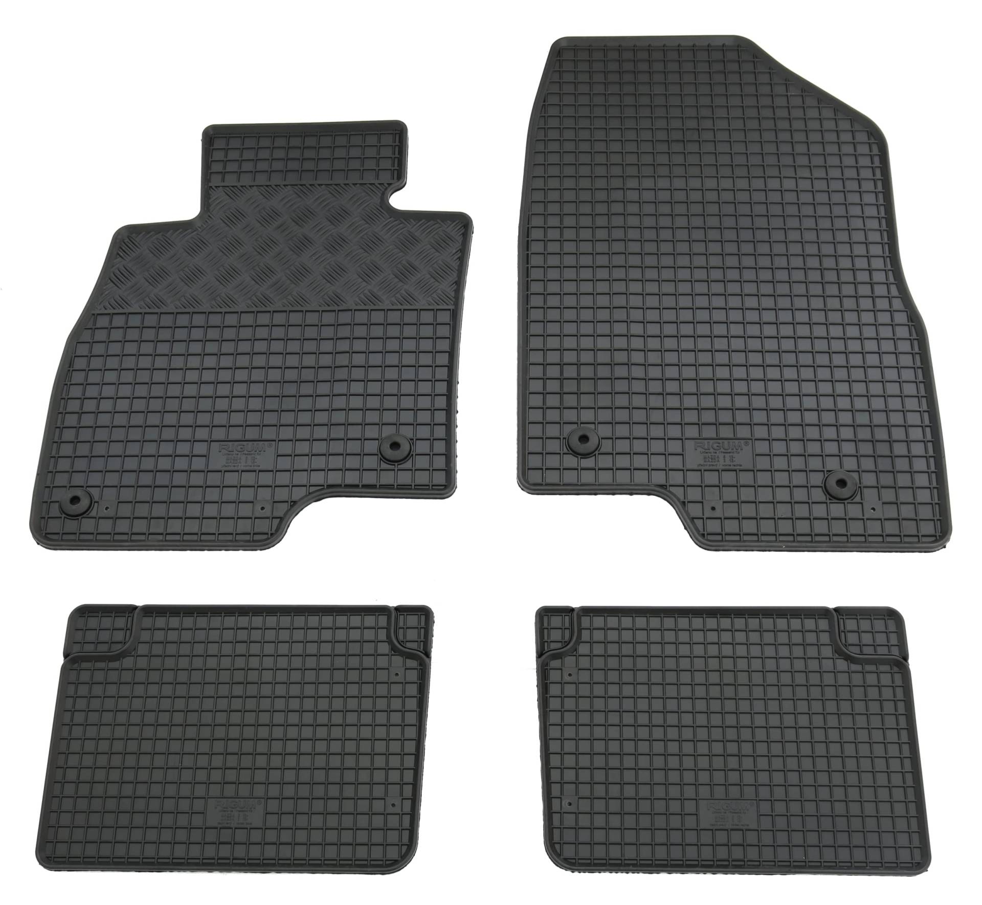 AD Tuning RI901573 Gummifußmatten Set, 4-teilig, Gummi Fußmatten AD Tuning RI901573 Gummifußmatten Set, 4-teilig, Gummi Fußmatten von AD Tuning GmbH & Co. KG