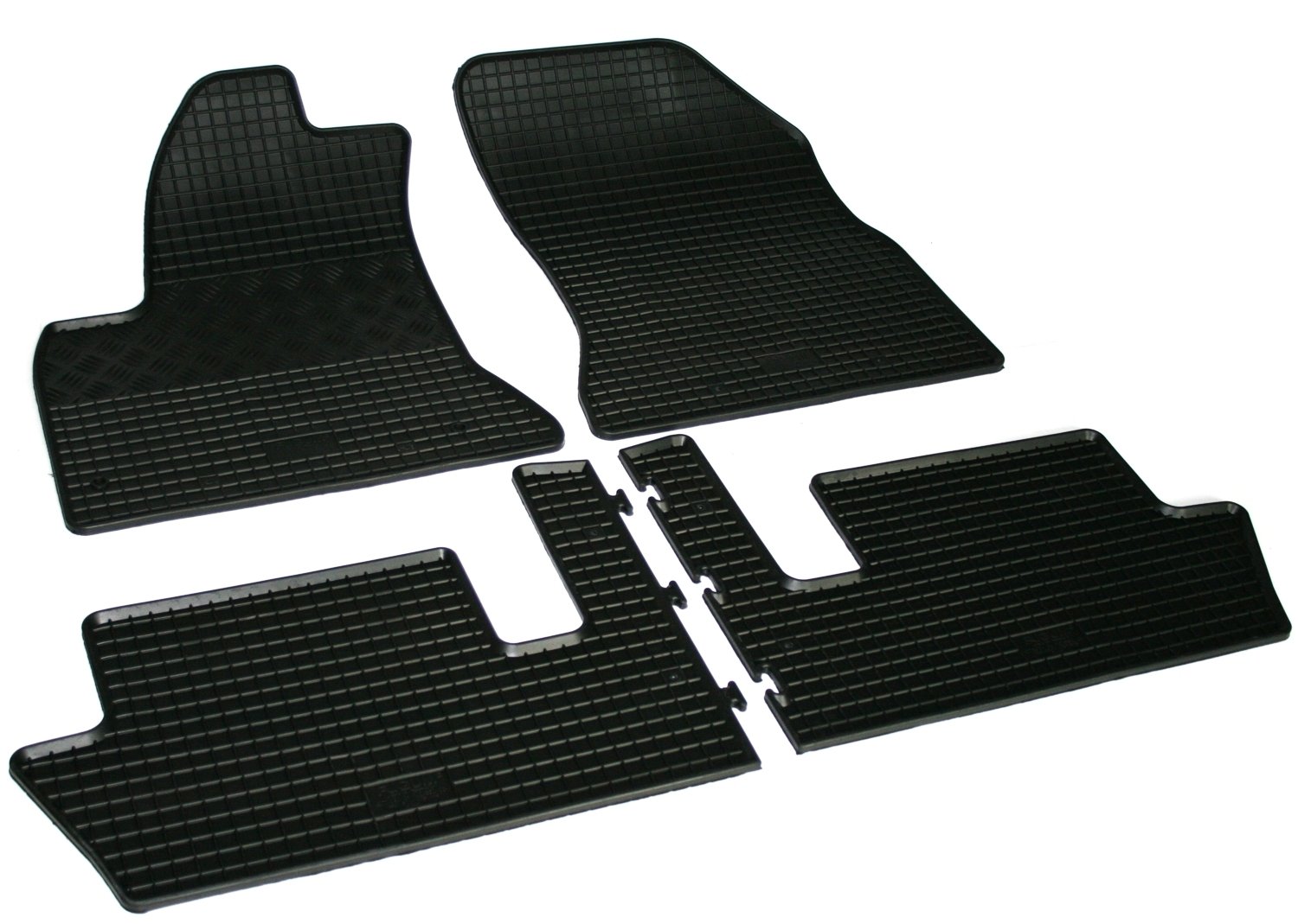 Gummi Fußmatten Set, 4teilig, Gummifußmatten Gummimatten Matten Gummi Fußmatten Set, 4teilig, Gummifußmatten Gummimatten Matten von AD Tuning GmbH & Co. KG