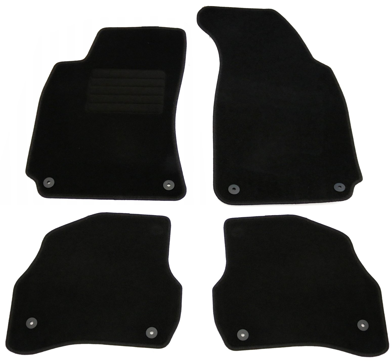 AD Tuning HG2555 Fußmatten Set (4teilig) Schwarz Autoteppiche Matten AD Tuning HG2555 Fußmatten Set (4teilig) Schwarz Autoteppiche Matten von AD Tuning GmbH & Co. KG