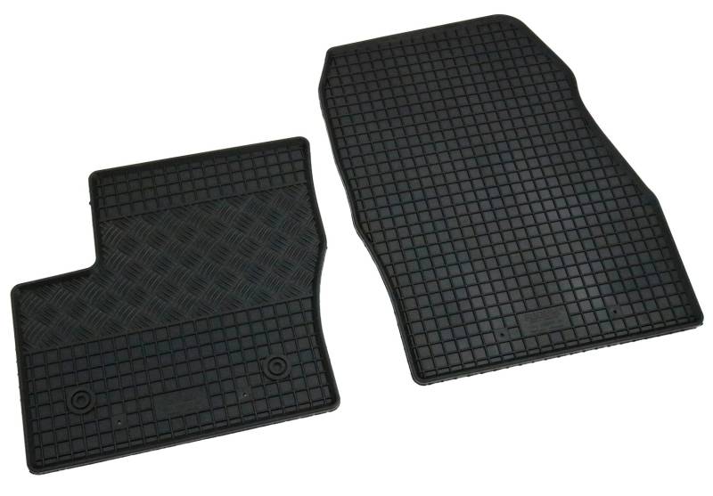 Gummi Fußmatten Set, 2teilig, Gummifußmatten Gummimatten Matten von AD Tuning GmbH & Co. KG