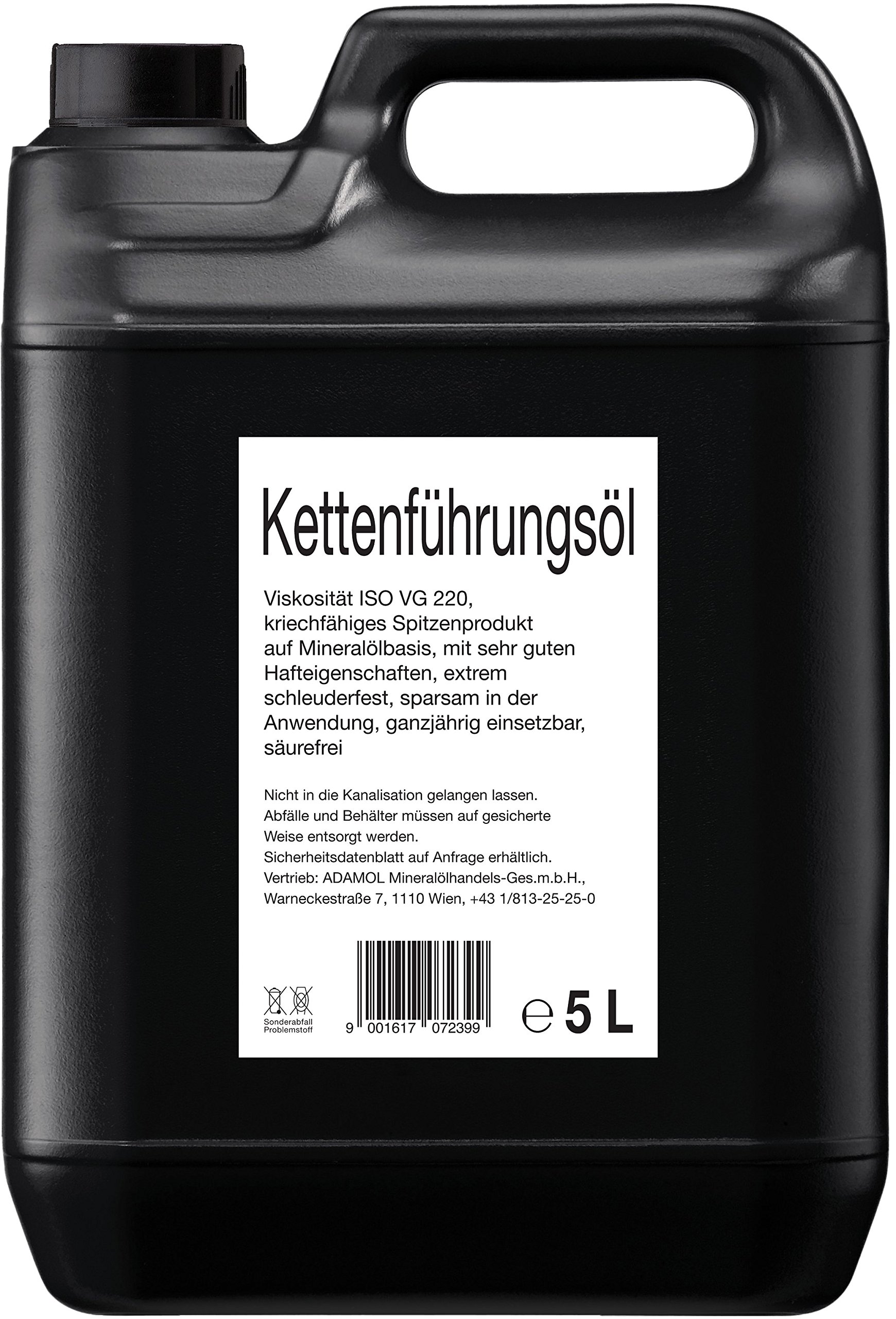ADAMOL 1896 01290139 Kettenführungsöl 5 L ADAMOL 1896 01290139 Kettenführungsöl 5 L von ADAMOL 1896