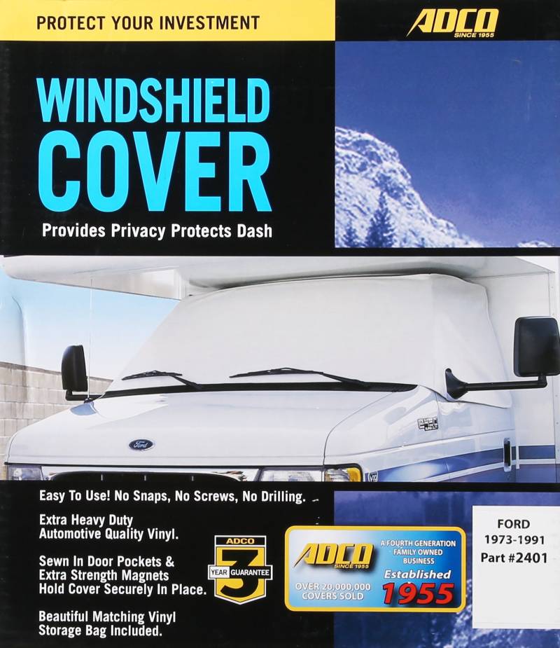 ADCO 2401 Polarweiße Windschutzscheibenabdeckung von ADCO