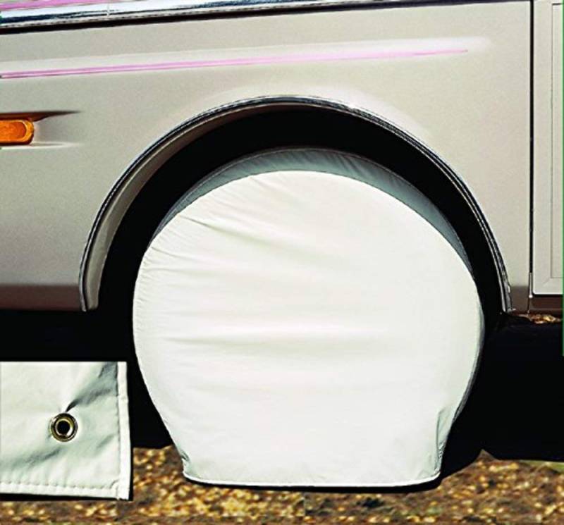 ADCO 3956 White Ultra Reifengard Radabdeckung 43 Zoll bis 45 Zoll von ADCO