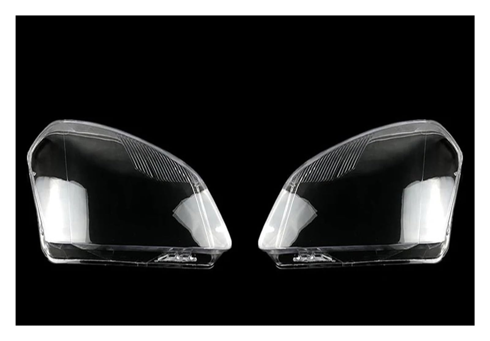 Frontscheinwerfer Shell Für Nissan Für Qashqai 2008-2015 Auto Front Scheinwerfer Glas Lampe Transparent Lampenschirm Scheinwerfer Lamp Shell(Left and Right) von ADDUE