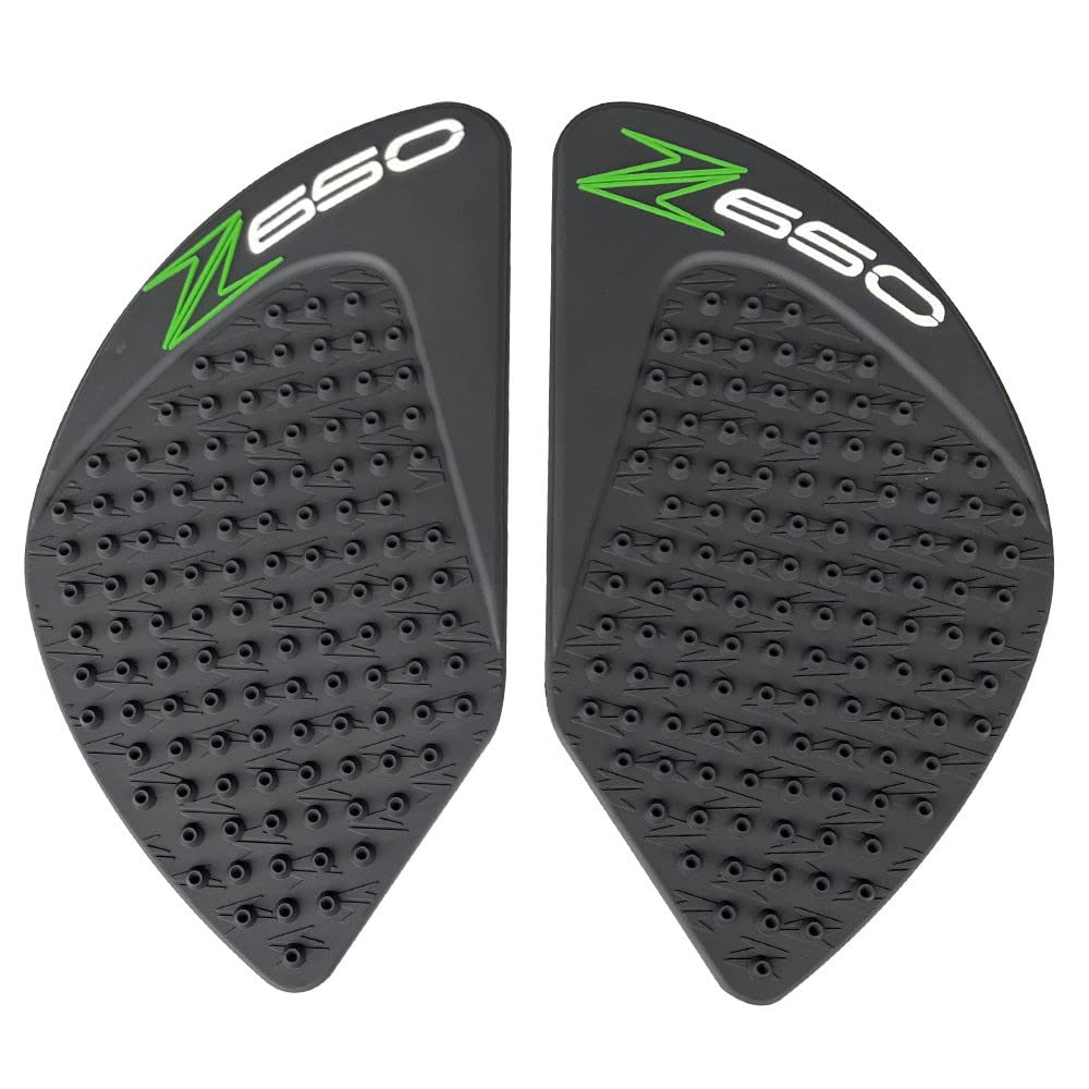 Motorrad Benzin Tank Gasoline Tank Pad Traktion Side Gas Fuel Knee Grip Gleitschutz Aufkleber Kompatibel mit Z650 2017-2022 Motorrad Benzin Tank Gasoline Tank Pad Traktion Side Gas Fuel Knee Grip Gleitschutz Aufkleber Kompatibel mit Z650 2017-2022 von ADEADE