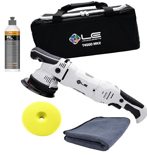 ADVANTUSE Liquid Elements T4200 EU Poliermaschinen Set mit Koch Chemie One Cut Politur und Polierpad von ADVANTUSE