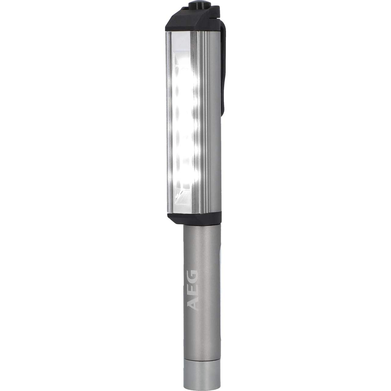 AEG COB LED Stiftleuchte SL 30,Inspektionsleuchte,300 Lumen Vorderseite,mit Magnet,Taschenklipp,für Auto,Haushalt,Werkstatt von AEG