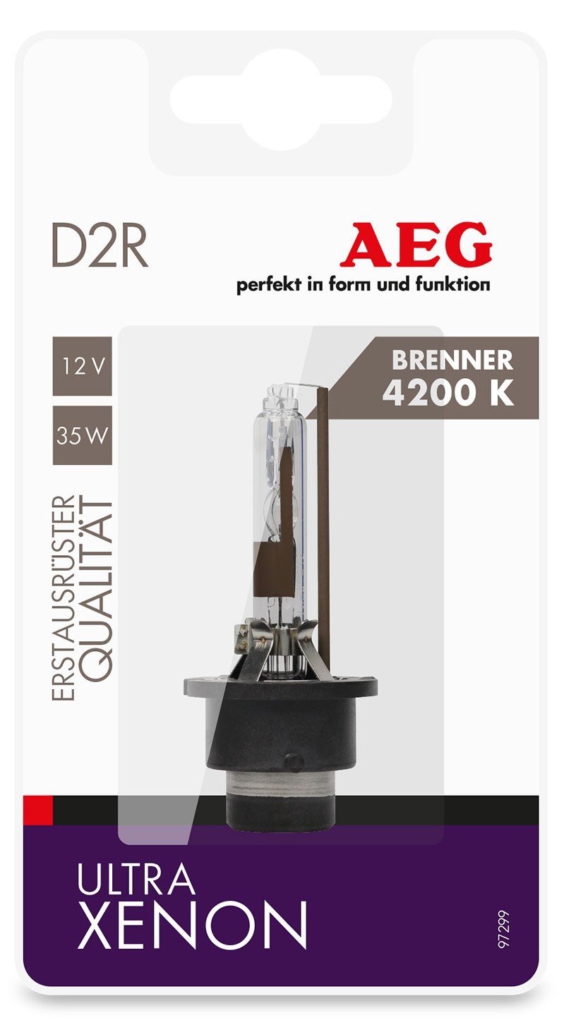 AEG Automotive 97299 Ultra Xenon Brenner D2R 4200 K, 12 V, 35 W von AEG