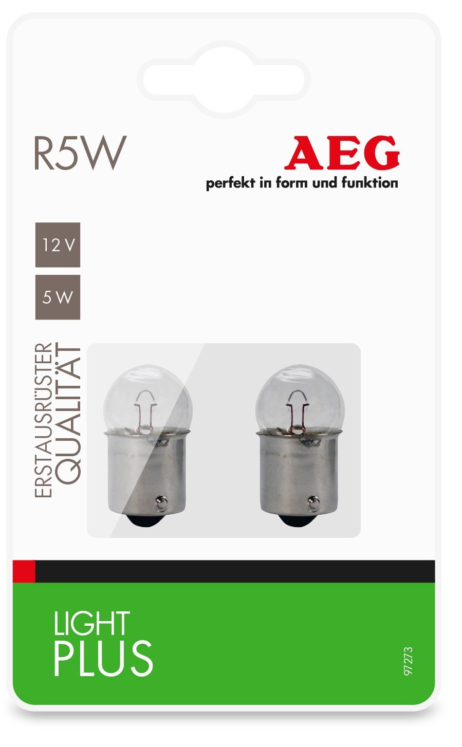 AEG Automotive 97273 Glühlampe Light Plus R5W, 2er Set AEG Automotive 97273 Glühlampe Light Plus R5W, 2er Set von AEG