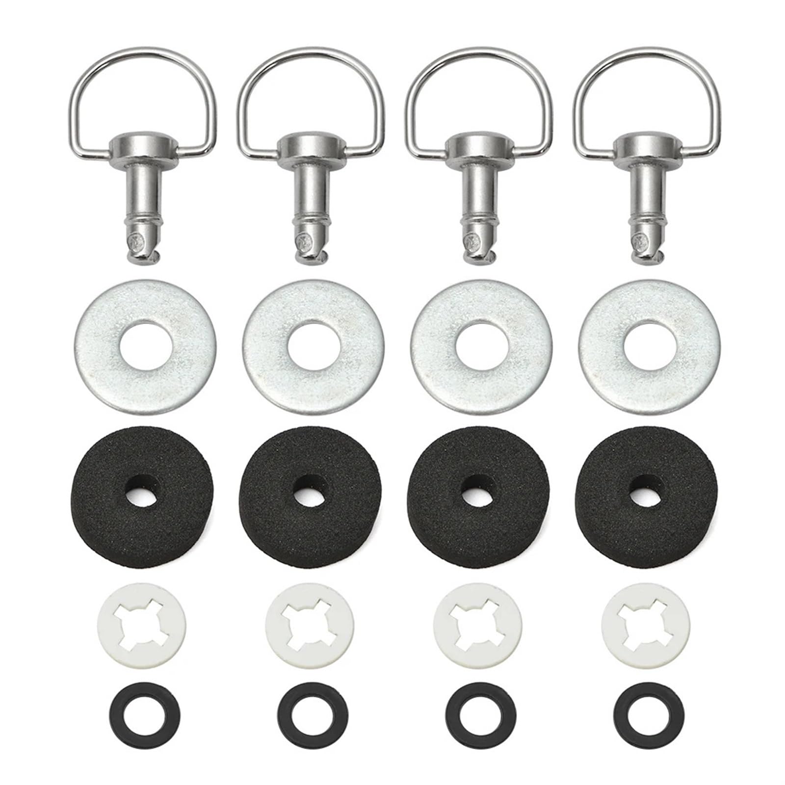 AEKVPL [Replacement] 4X Dach Montage Release Schraube Bolzen Befestigungs Kit for Can for Am for Maverick X3 2017 2018 2019 2020 2021 2022 for UTV 715003815 von AEKVPL