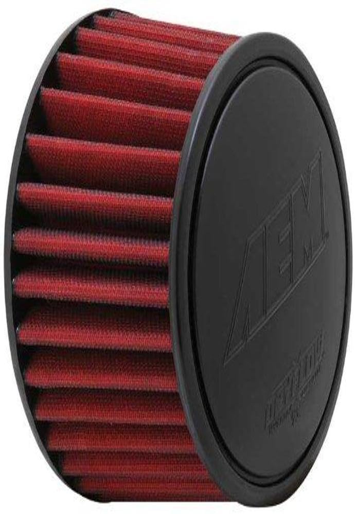 AEM 21-2110DK Universal DryFlow Luftfilter zum Anklemmen, rund, konisch, 83 mm Flansch-ID, 133 mm Höhe, 152 mm Boden, 130 mm T op AEM 21-2110DK Universal DryFlow Luftfilter zum Anklemmen, rund, konisch, 83 mm Flansch-ID, 133 mm Höhe, 152 mm Boden, 130 mm T op von AEM