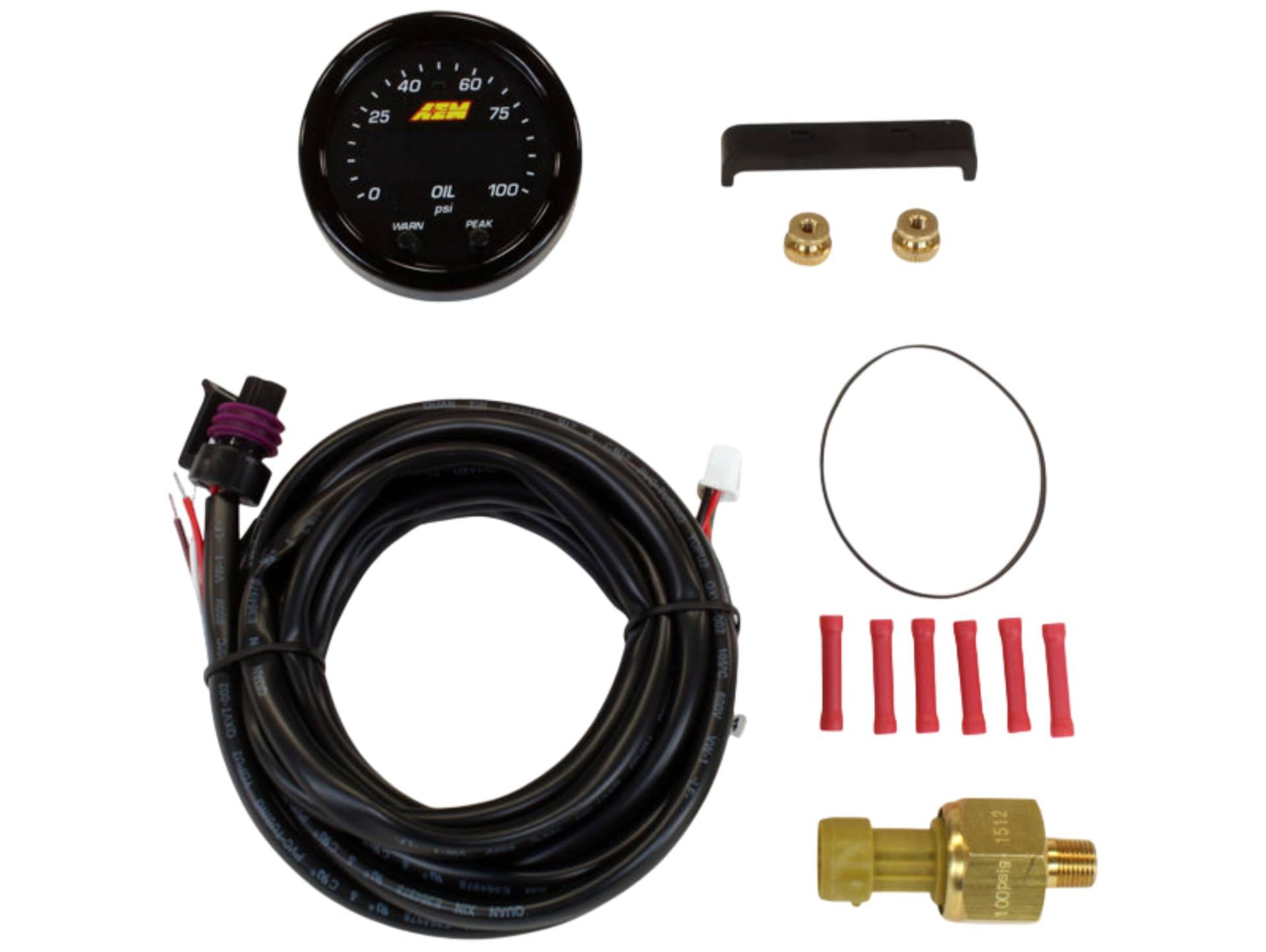 AEM 30-0301 X-Serie Öl-/Kraftstoffdruckmessgerät AEM 30-0301 X-Serie Öl-/Kraftstoffdruckmessgerät von AEM