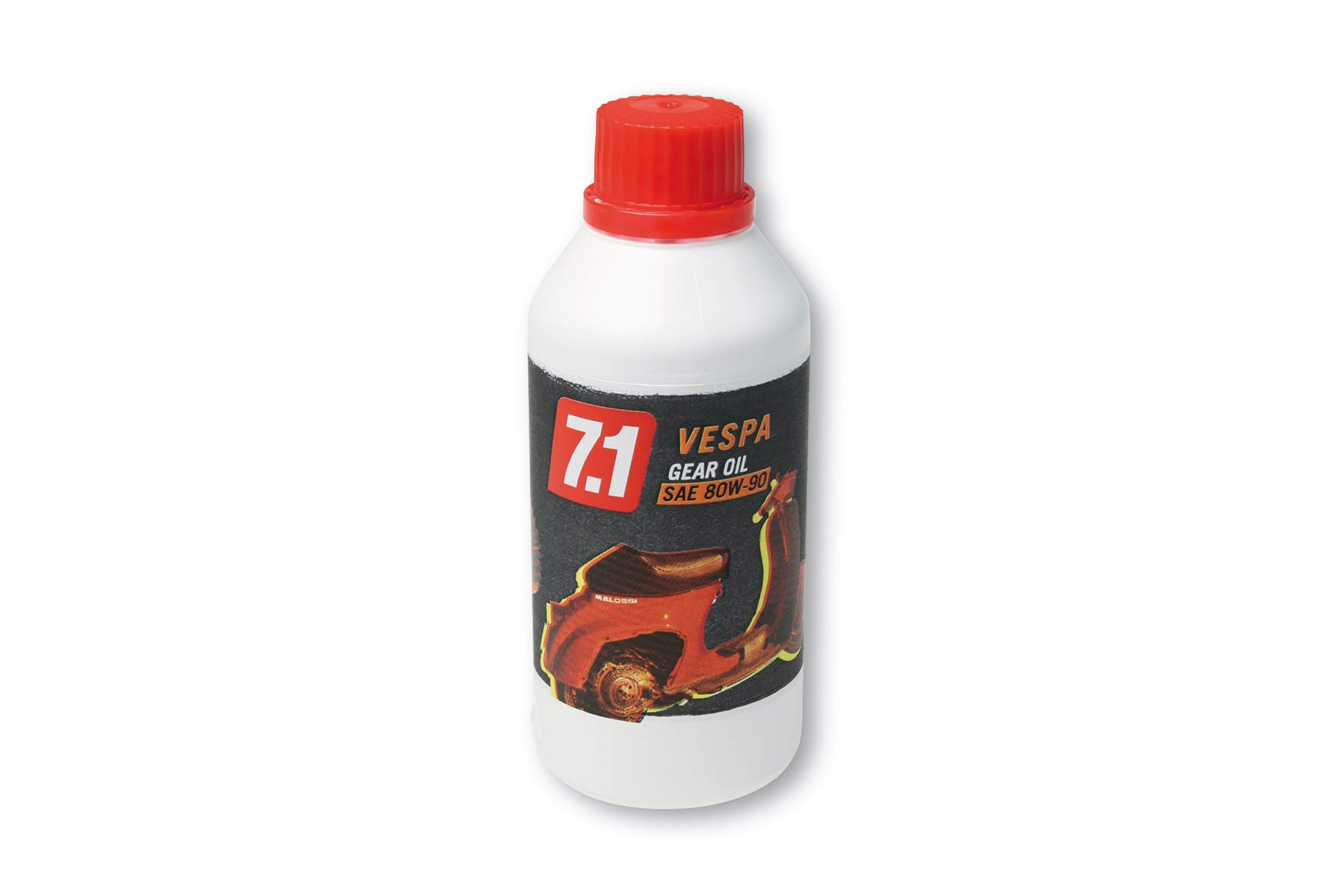 Malossi 7.1 Flasche 0,25 l Getriebeöl 80 W90 Gear Oil Vespa 50 125 150 200 alle APE 50 von AER MOTO SPARE PARTS