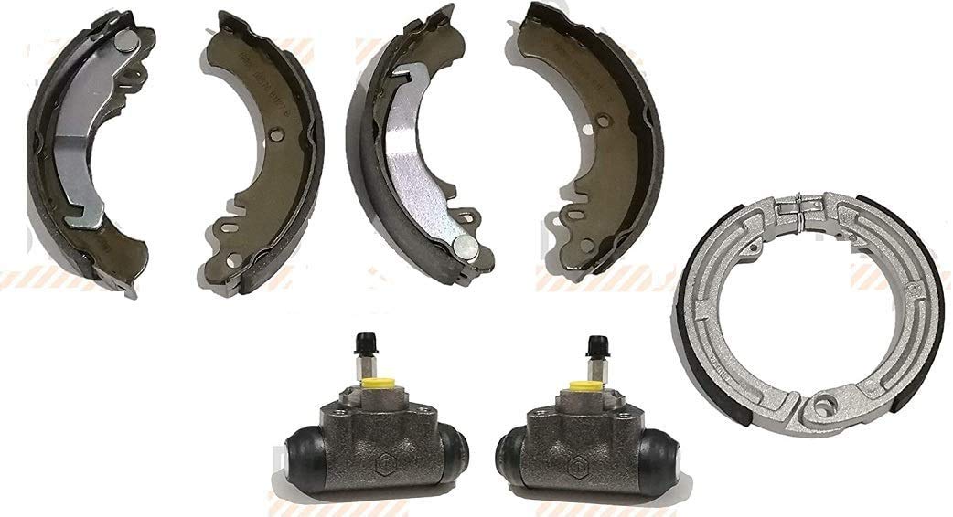 Set Bremsbacken 2 Zylinder vorne hinten APE 50 TM P FL FL2 ALLE von AER MOTO SPARE PARTS