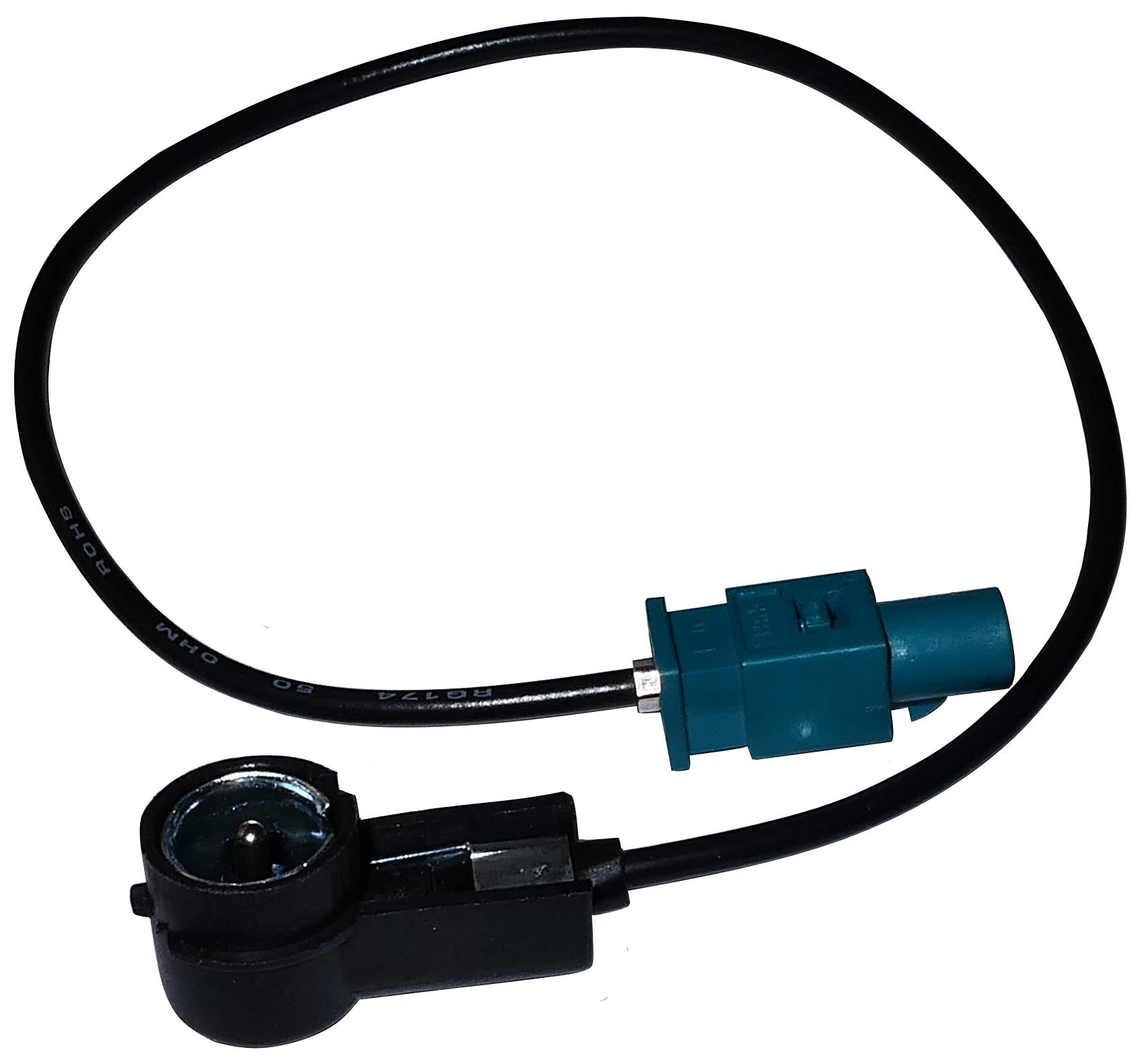 AERZETIX Adapter für autoradio FAKRA Antennen C1443 ISO-Stecker von AERZETIX