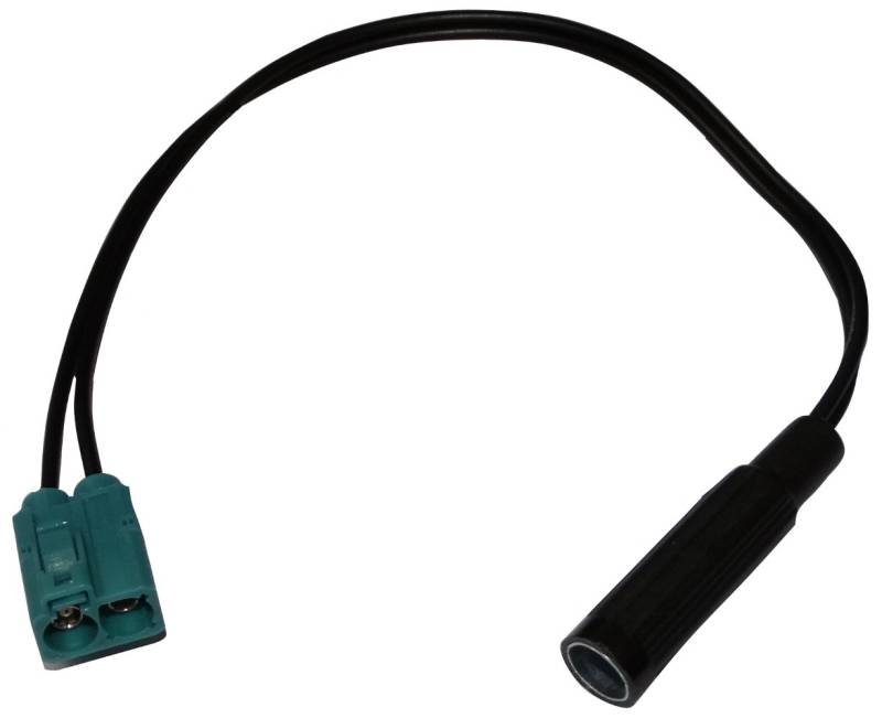 AERZETIX - C11992 - Adapter - stecker - kabelschalter - dual - radioantenne - FAKRA weibliche - grüne - DIN - für Auto von AERZETIX