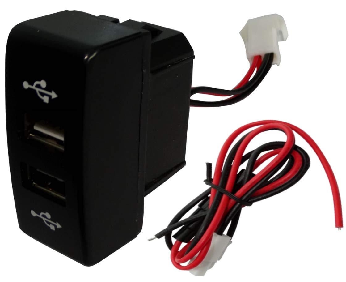 AERZETIX - C16998 - USB - 5V - Doppelmodul - ladegerät - für armaturenbretter - für auto von AERZETIX